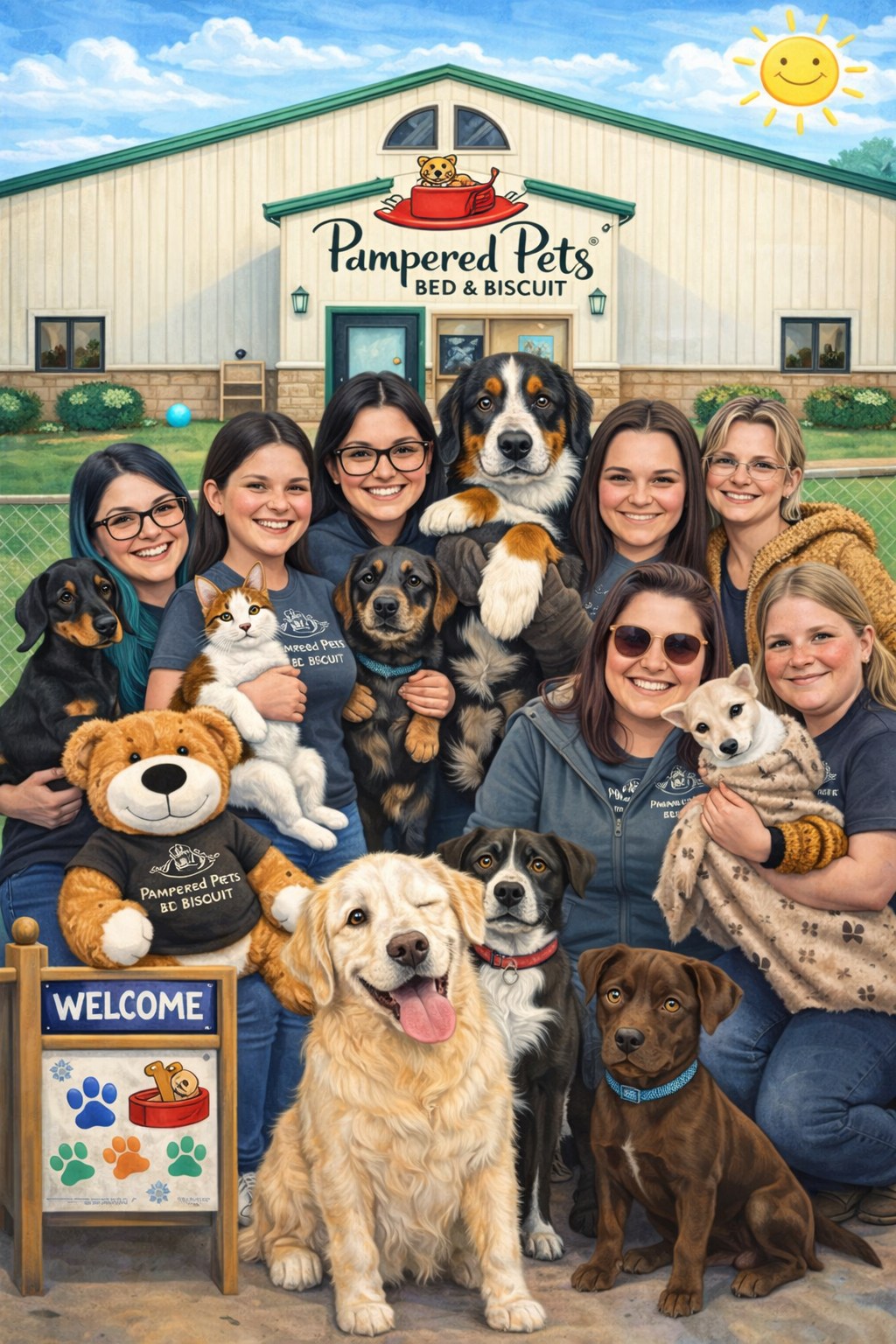 Pampered Pets Bed & Biscuit Napoleon