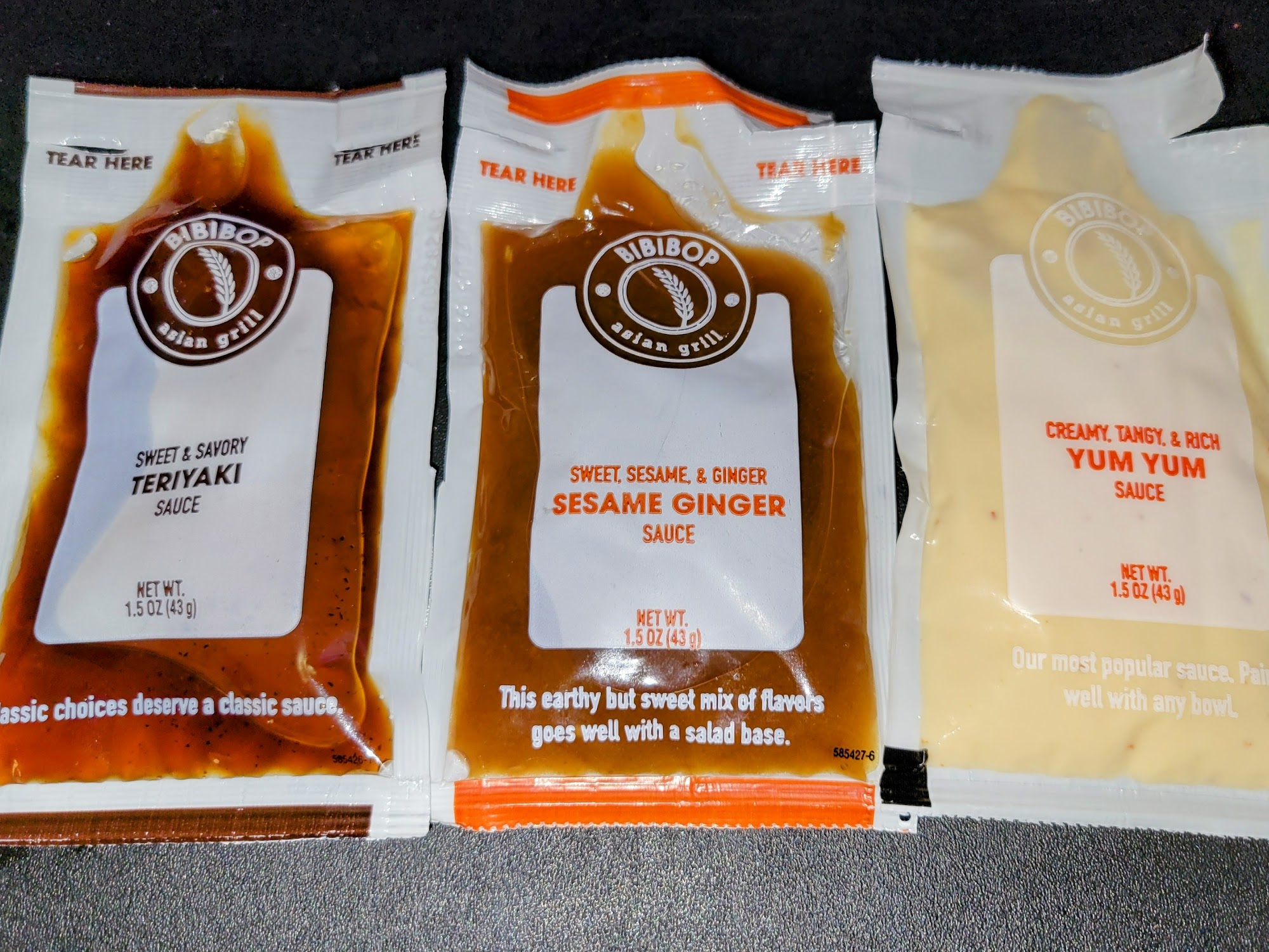 BIBIBOP Asian Grill Menu