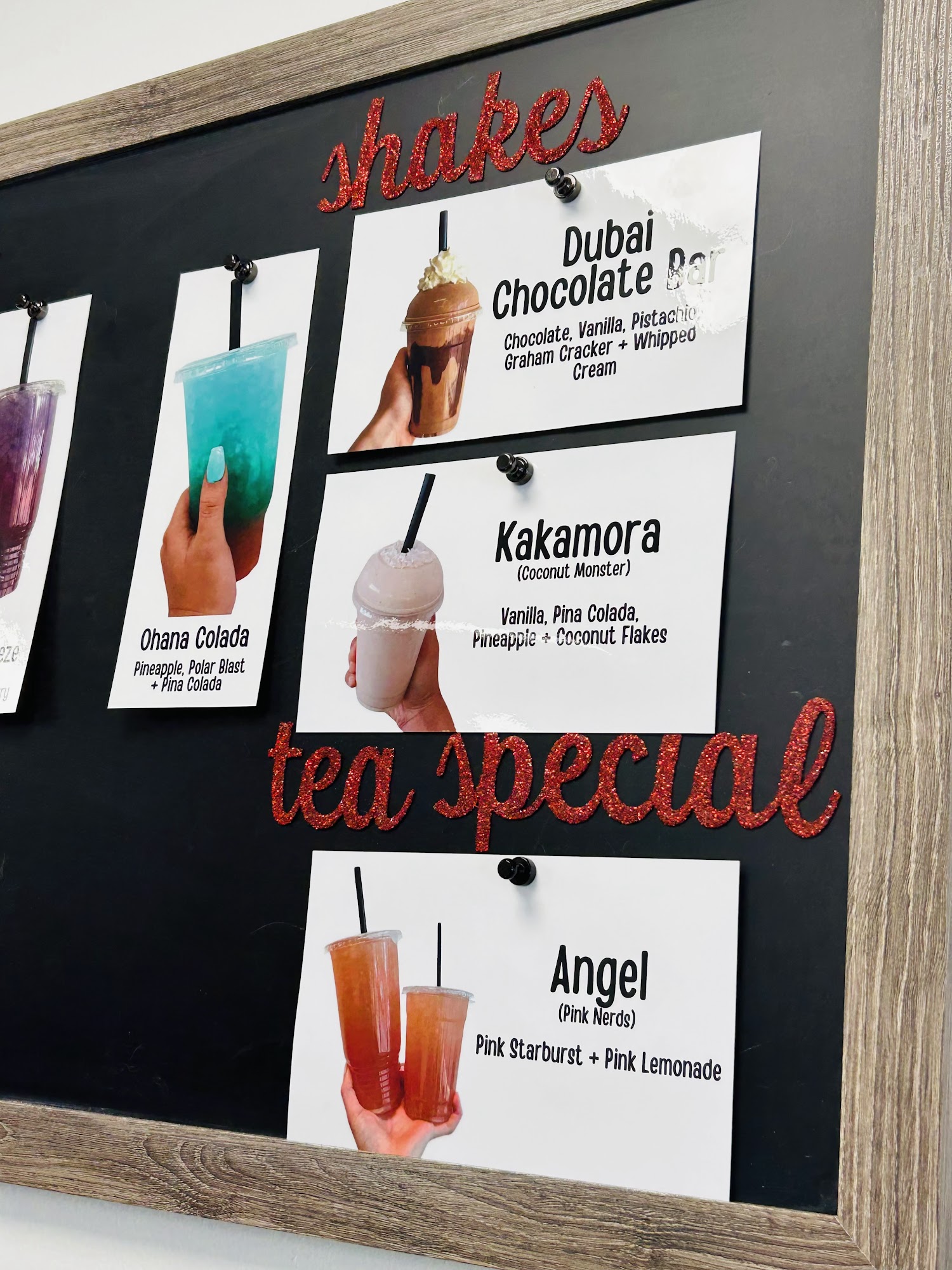 North Lima Nutrition Menu