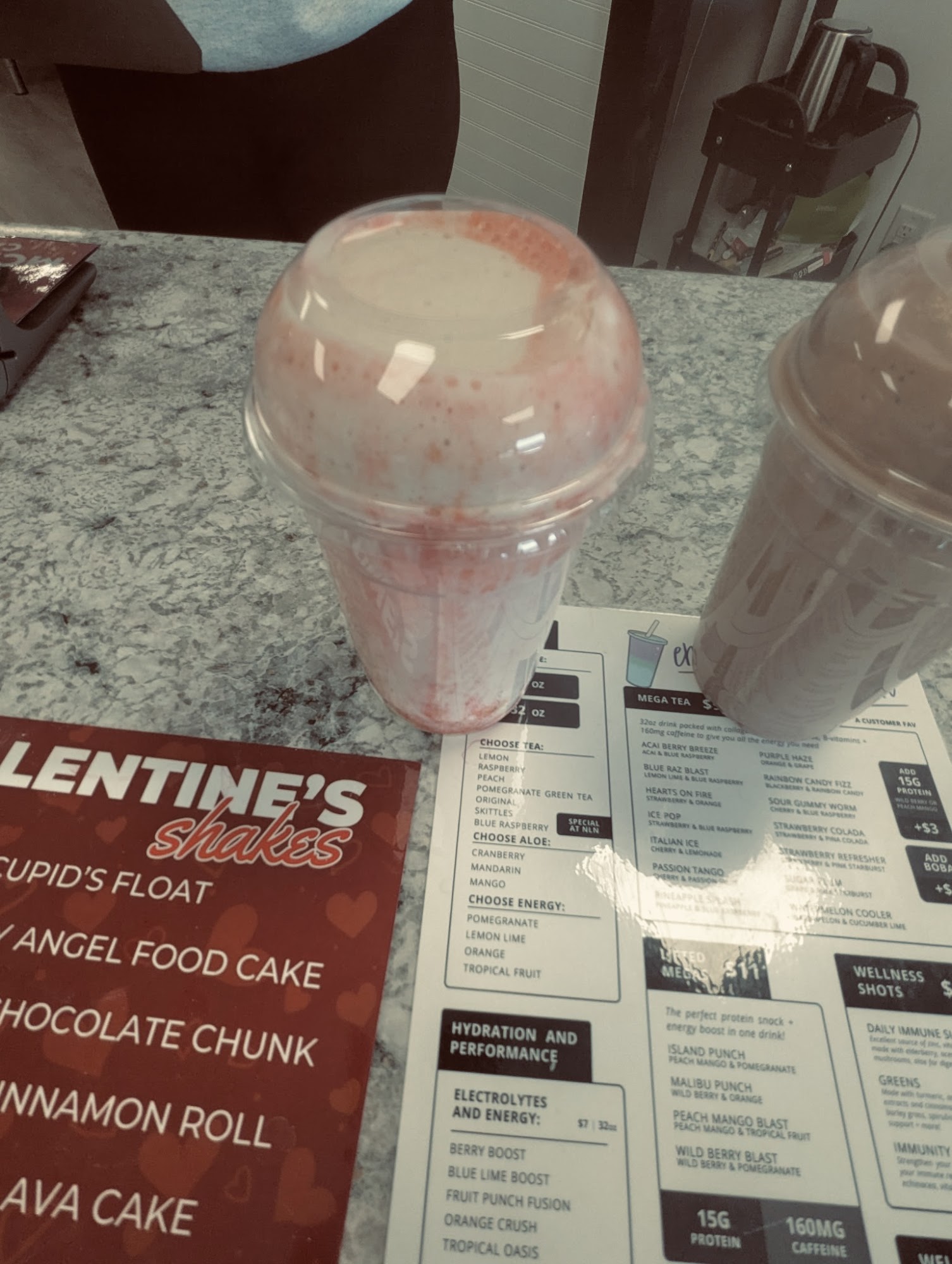 North Lima Nutrition Menu