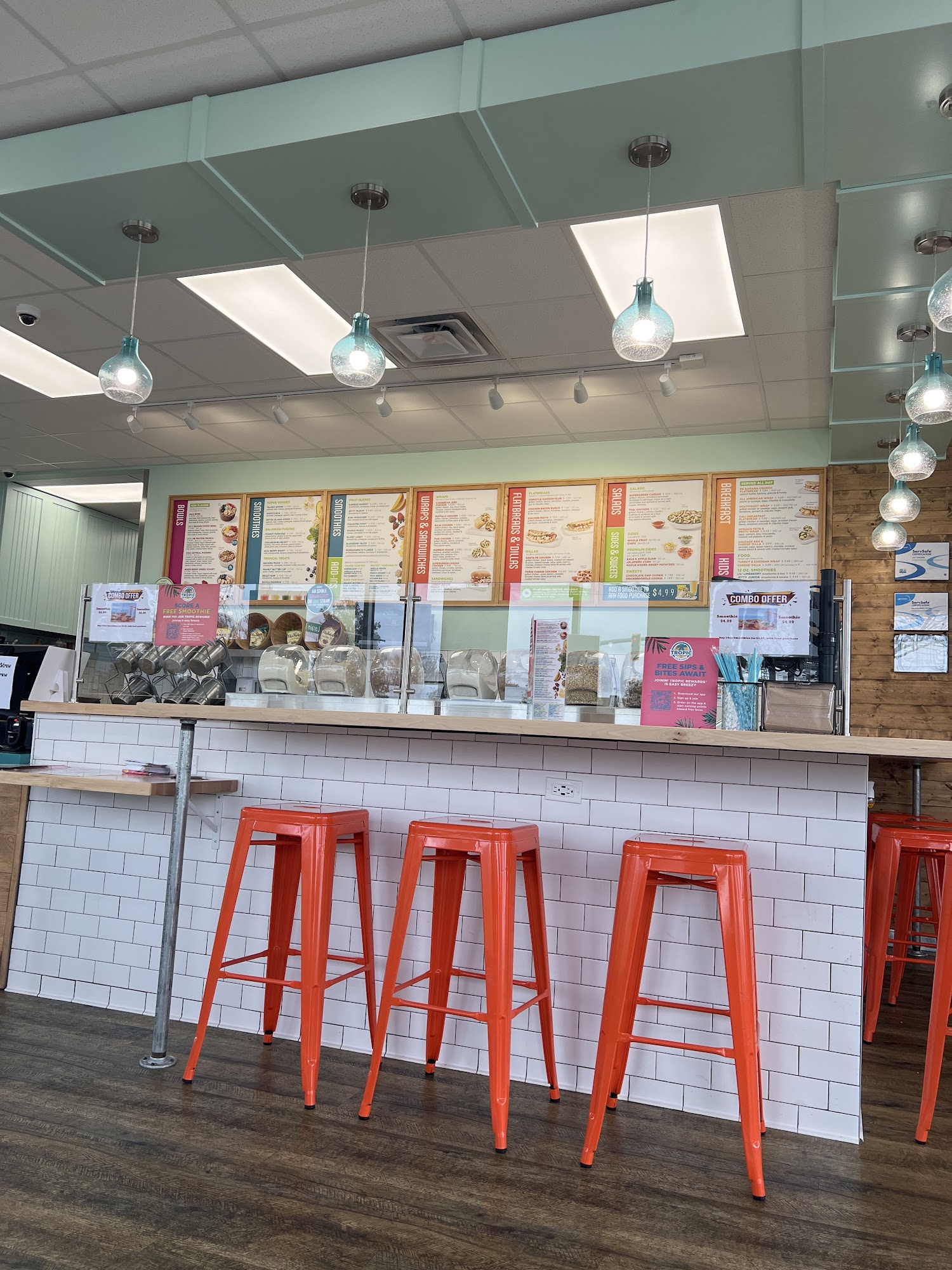 Tropical Smoothie Cafe Menu