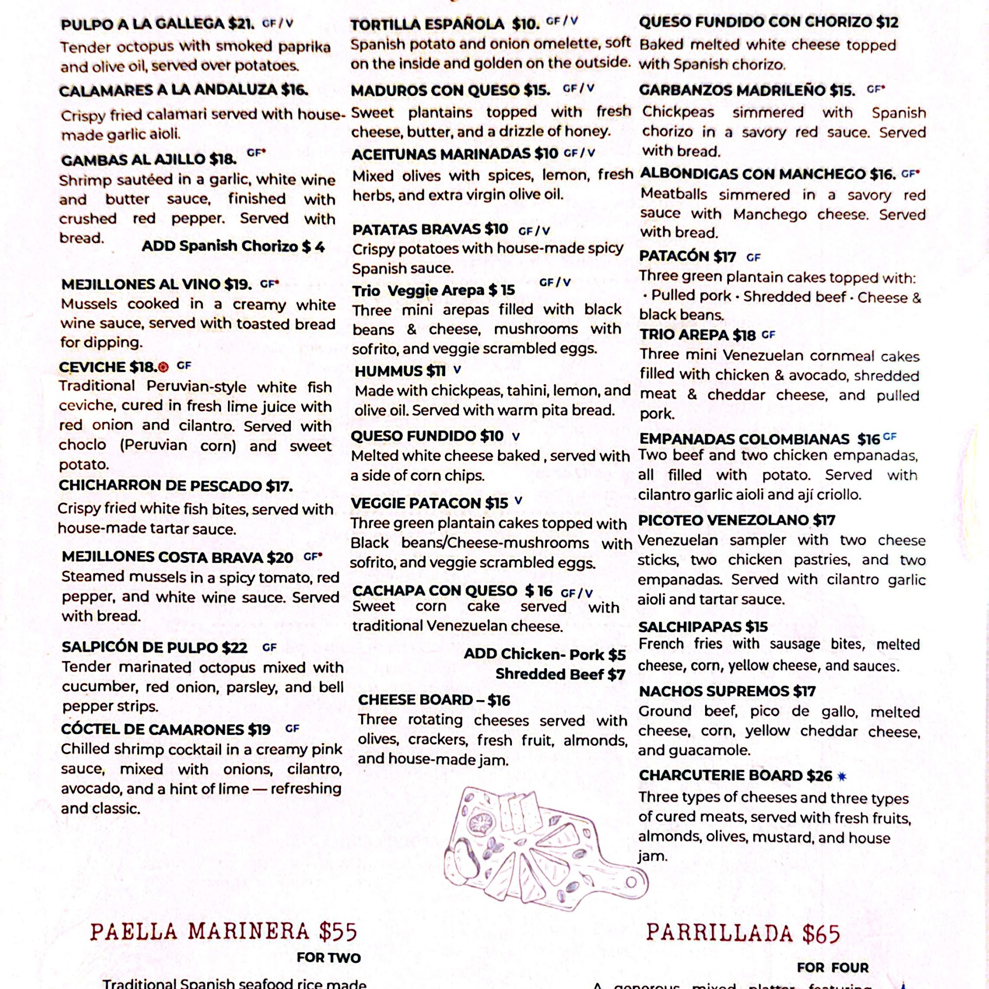 Quintaesencia Menu
