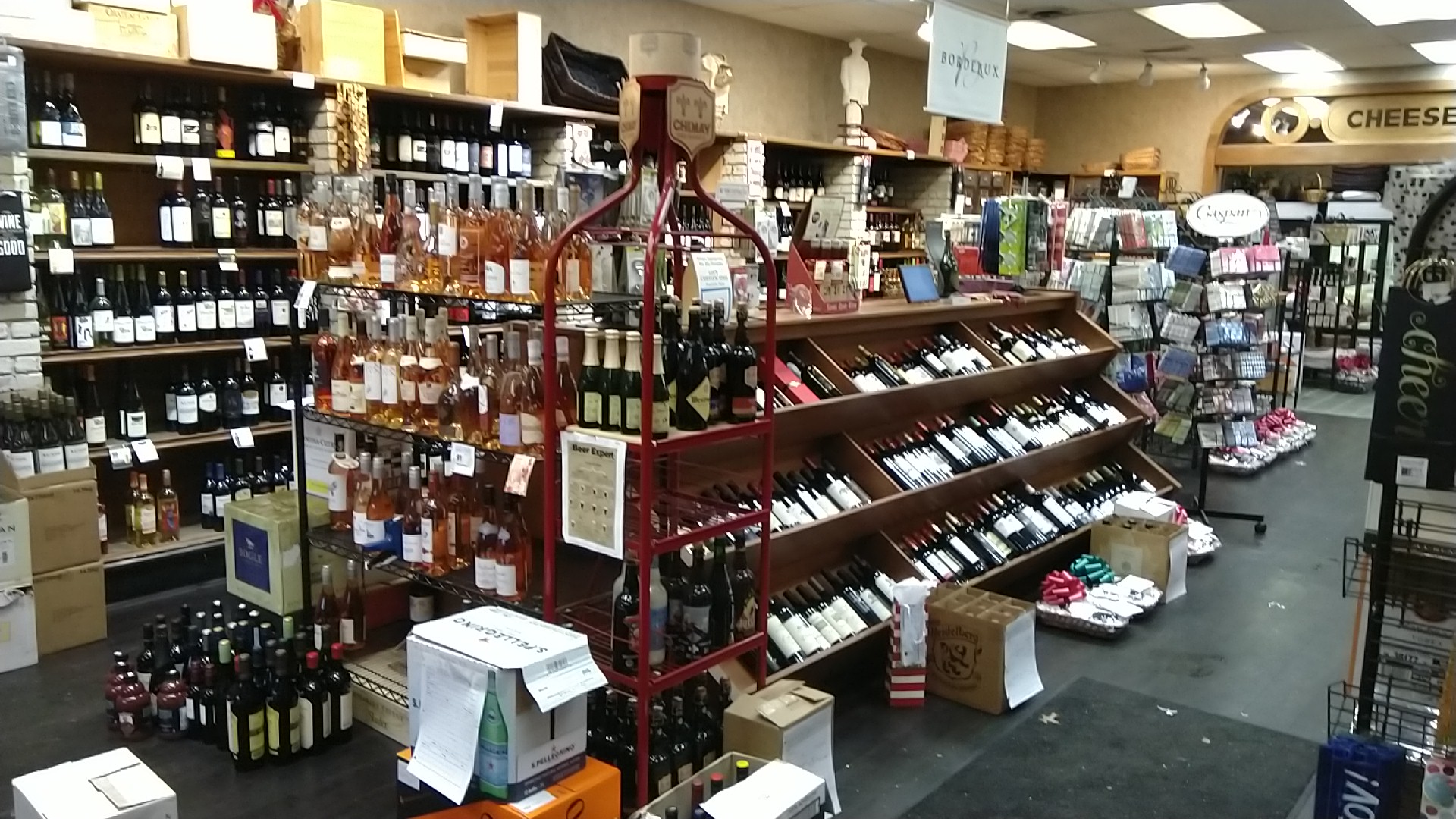 Pat O'Brien's Fine Wines, Spirits And Gourmet Foods Menu