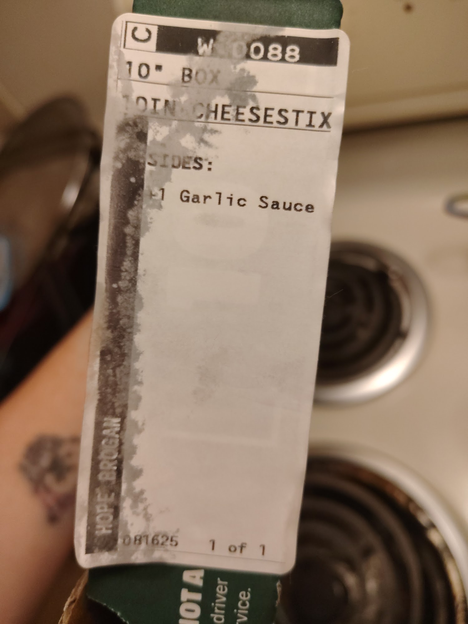 Papa Johns Pizza Menu