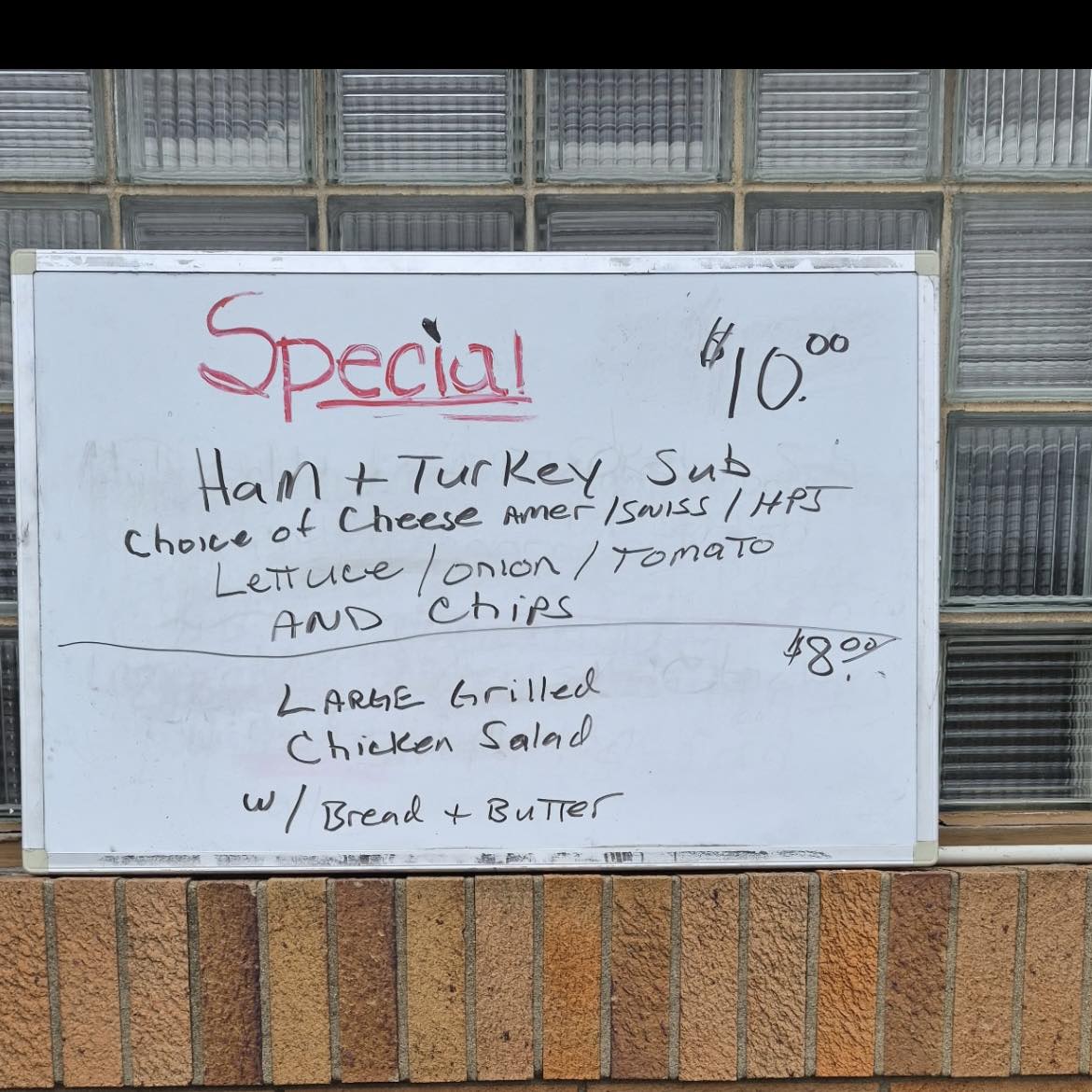 The Restaurant Menu