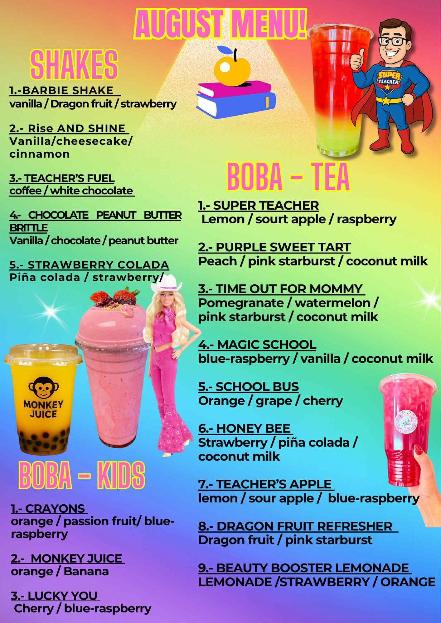 Herbalife - Jireh nutrition Menu