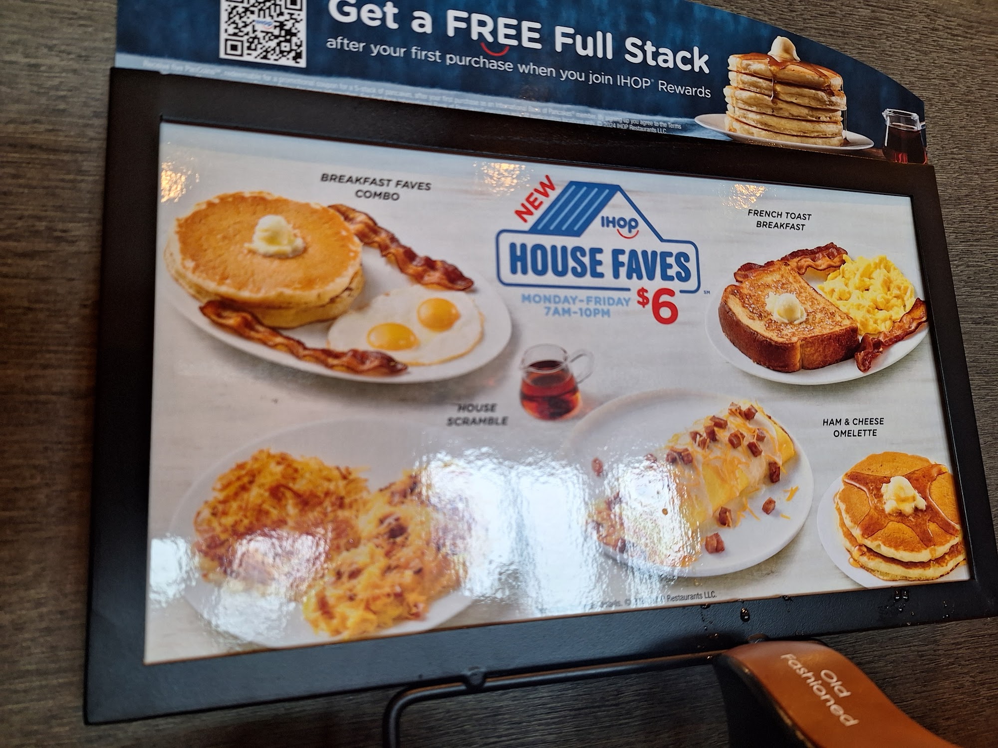 IHOP Menu