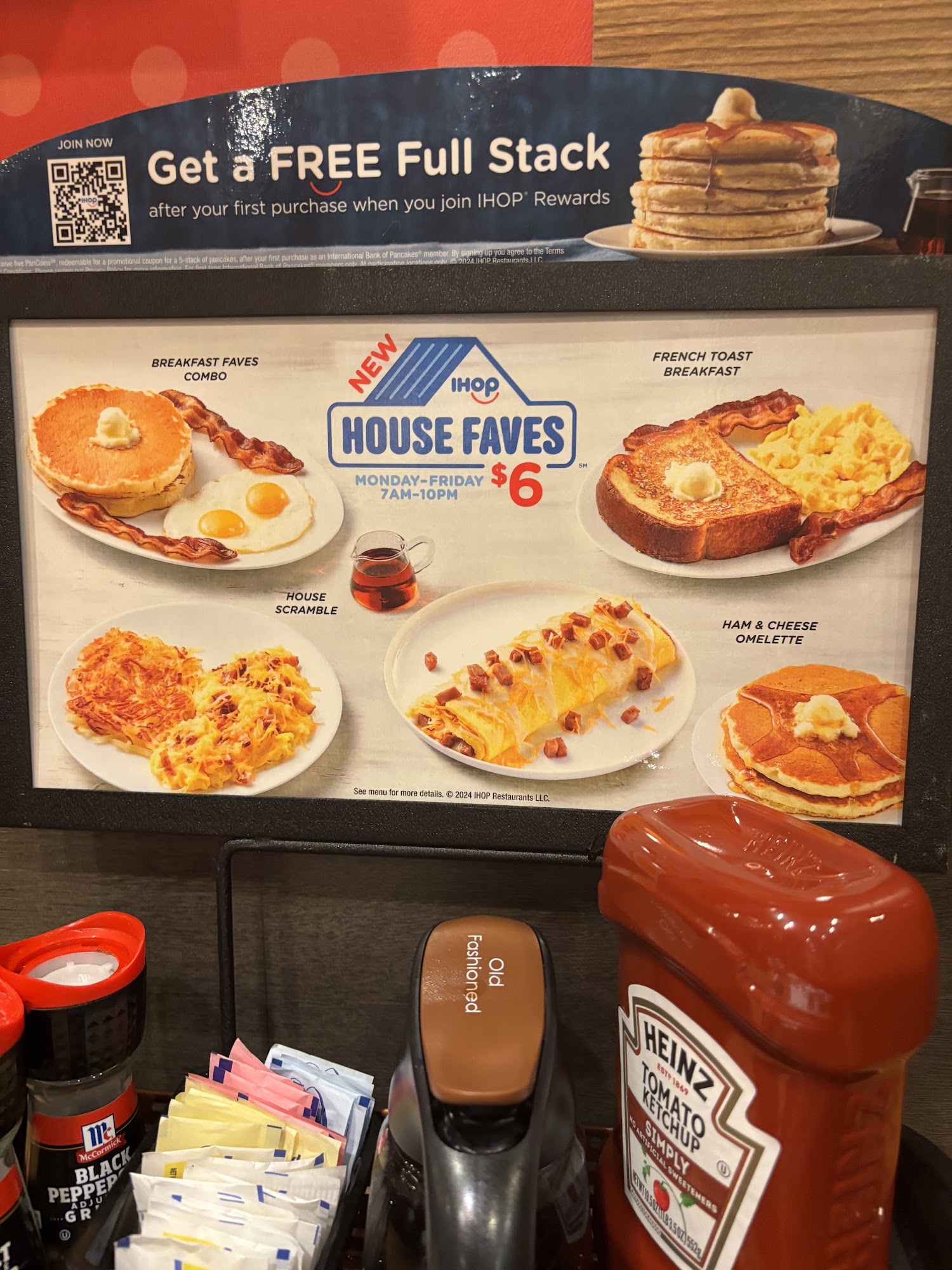 IHOP Menu
