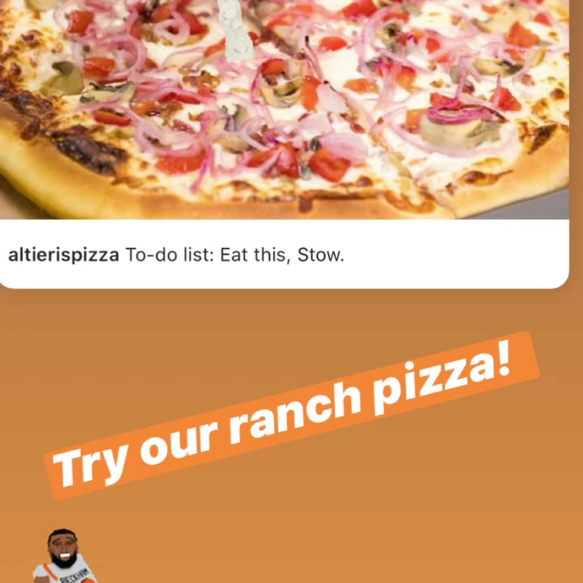 Altieri's Pizza Stow