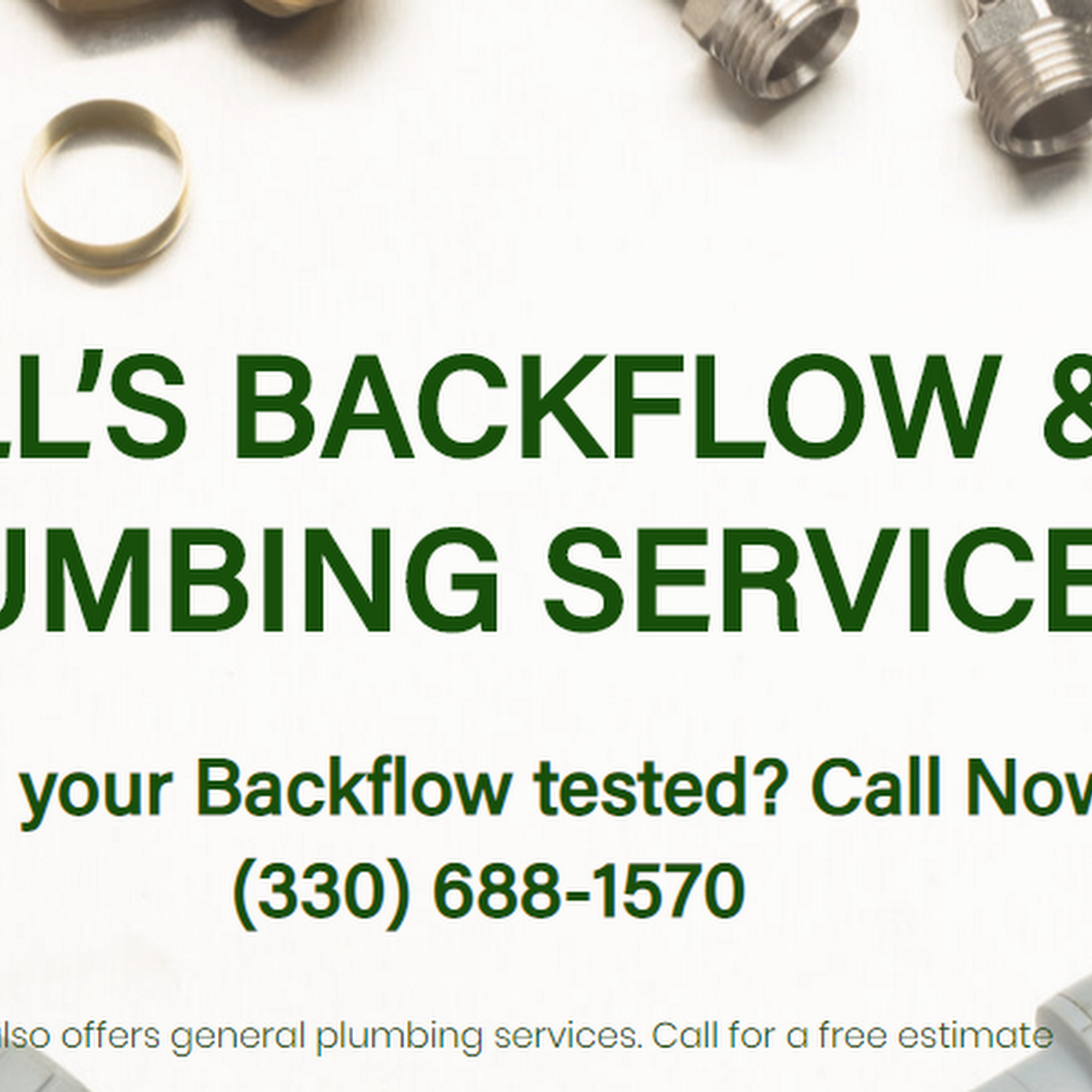 Bill's Backflow & Plumbing Services