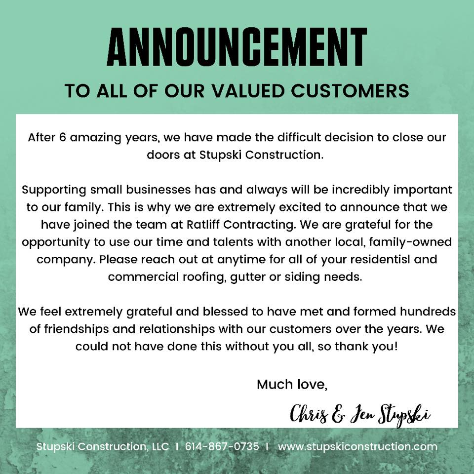 Stupski Construction, LLC