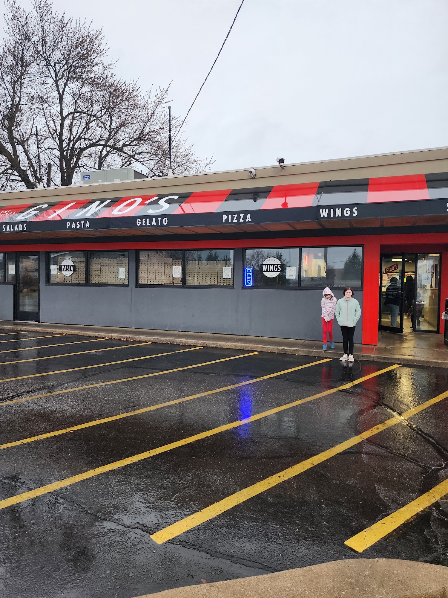 Original Gino's Pizza Menu