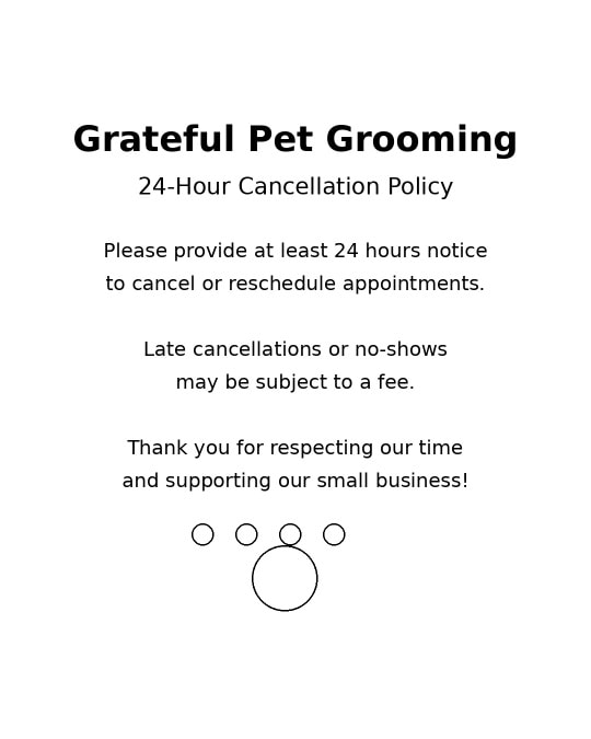 Grateful Pet Grooming Salon Toledo