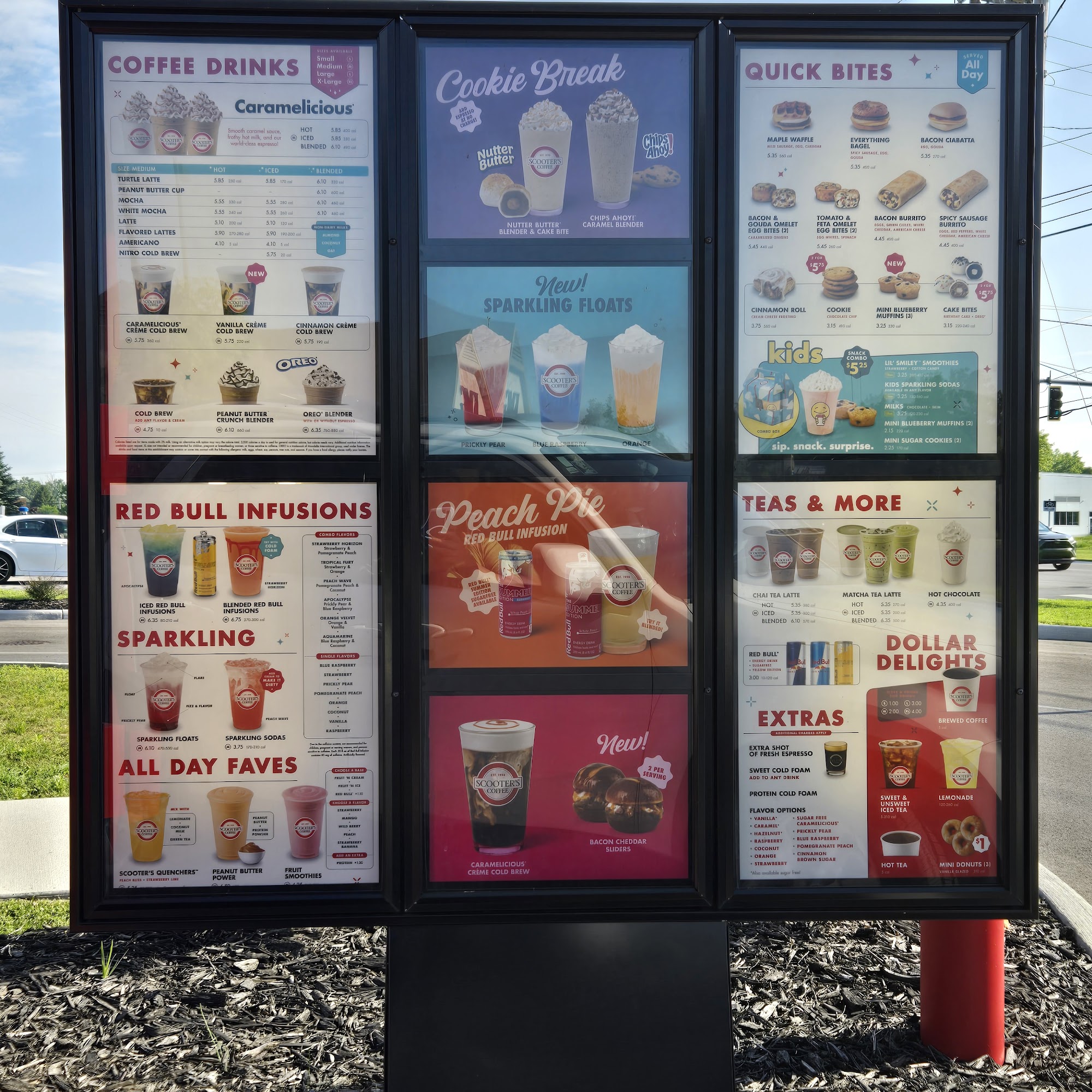 Scooter's Coffee Menu