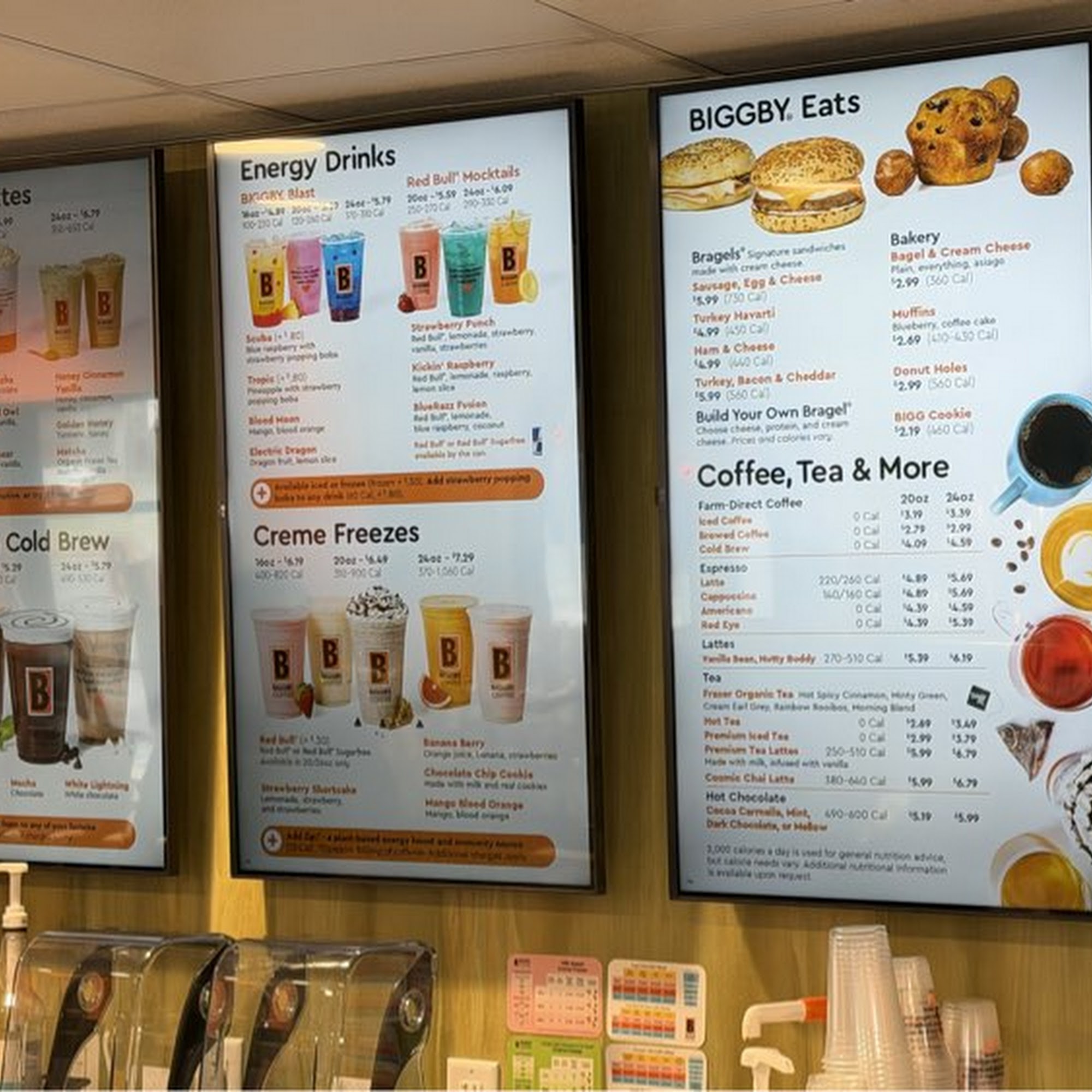 BIGGBY COFFEE Menu
