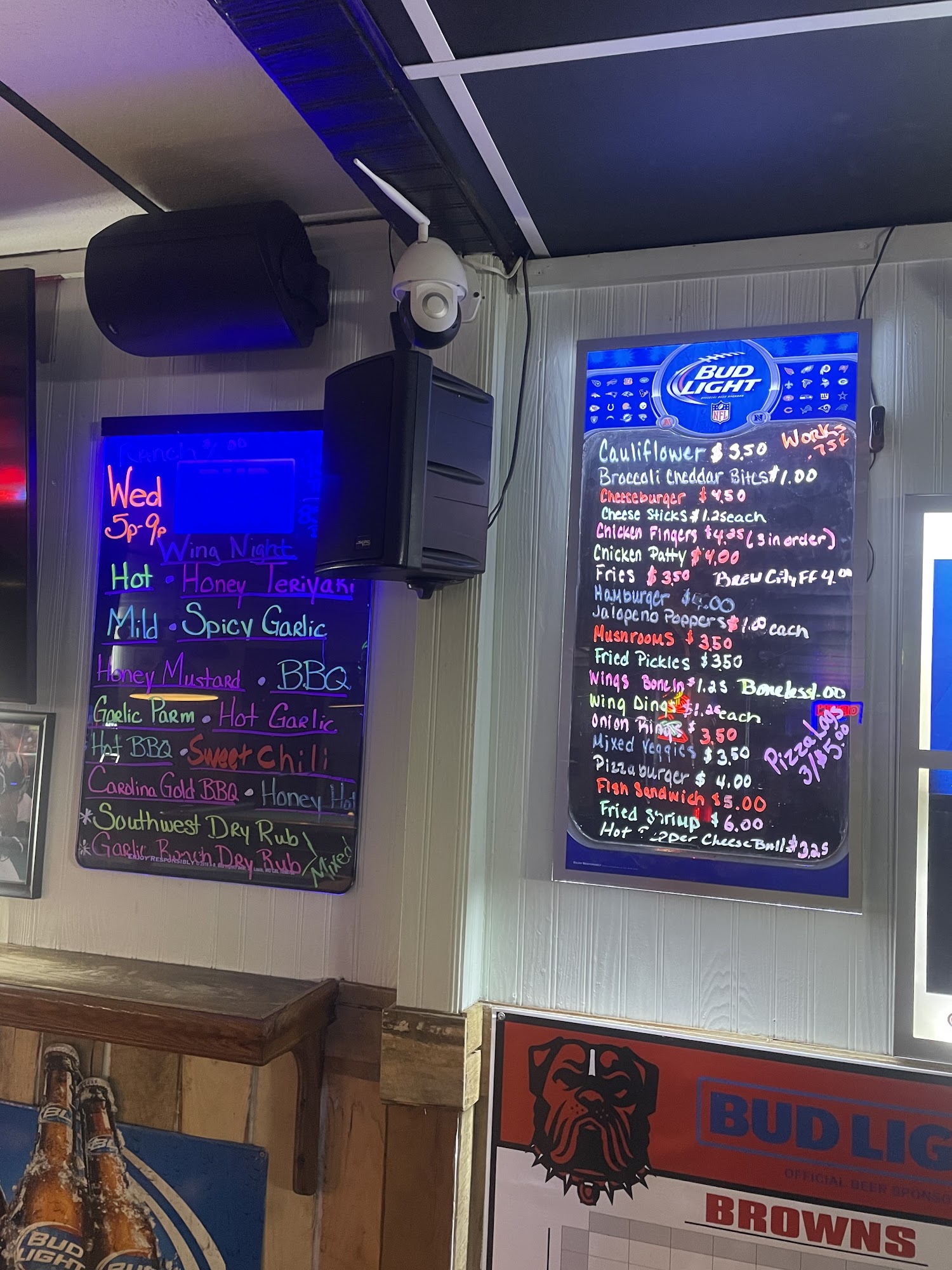 The Pitbull Bar & Grill Menu