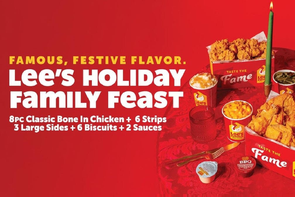 Lee's Famous Recipe Chicken Menu
