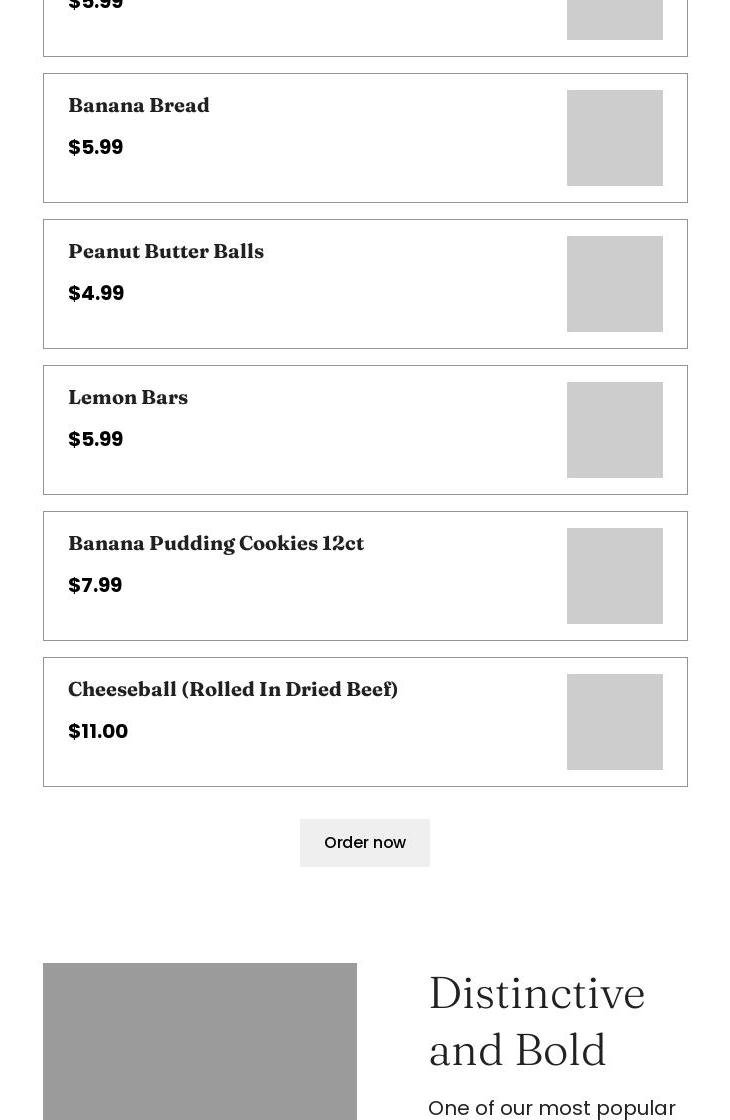 Yutzy’s Cheese House Menu