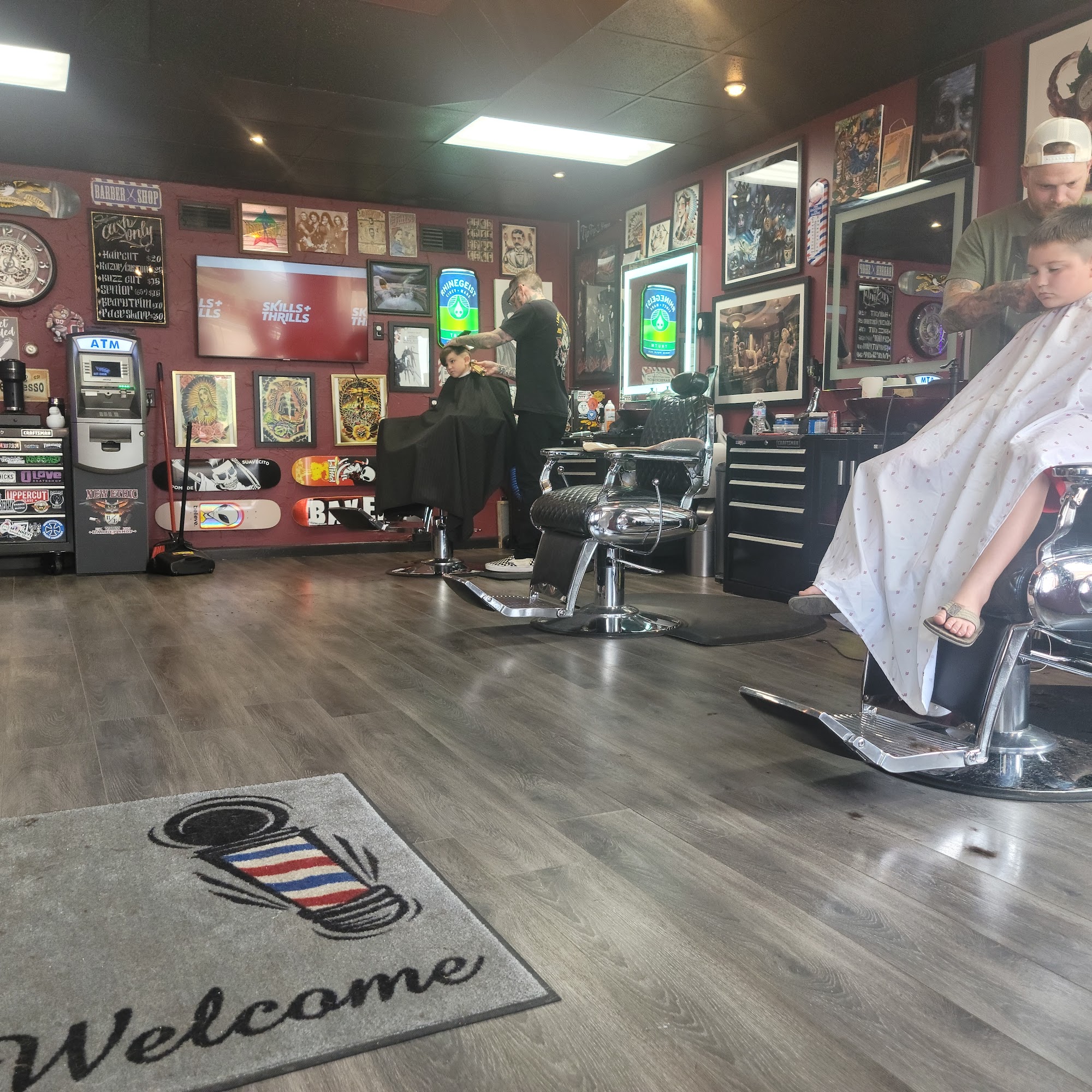 New Ethic barbershop 3 S Miami St, West Milton Ohio 45383