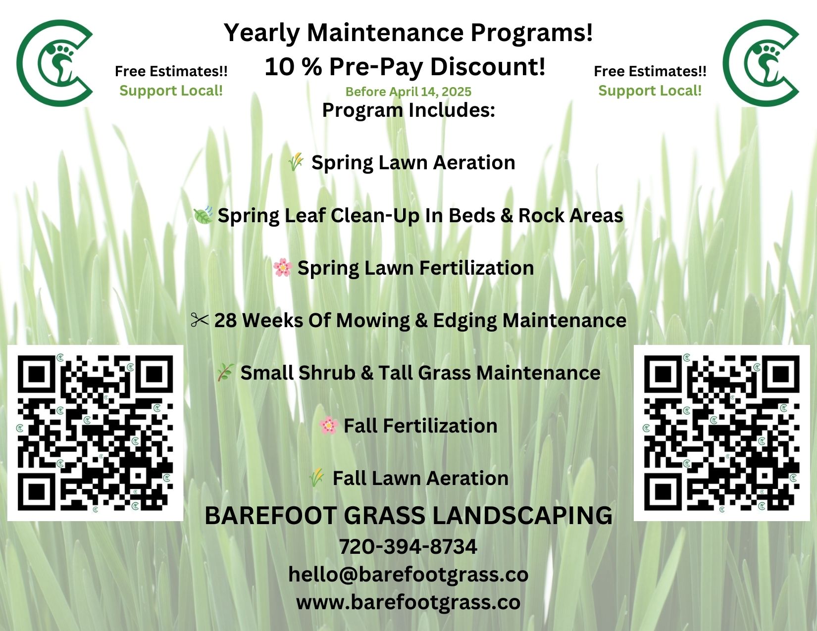 Barefoot Grass Lawn Services