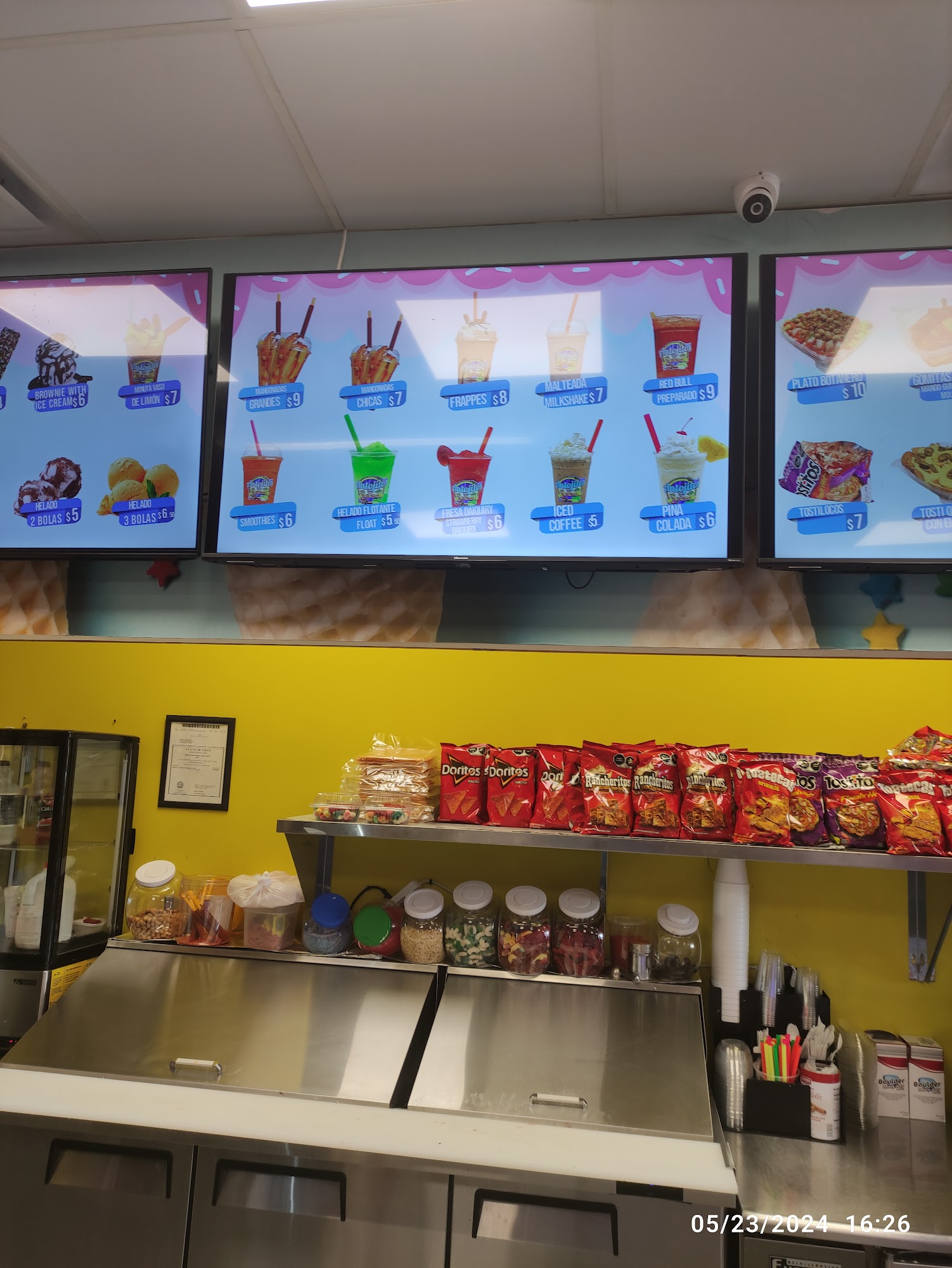 Antojitos de mi tierra LLC Menu