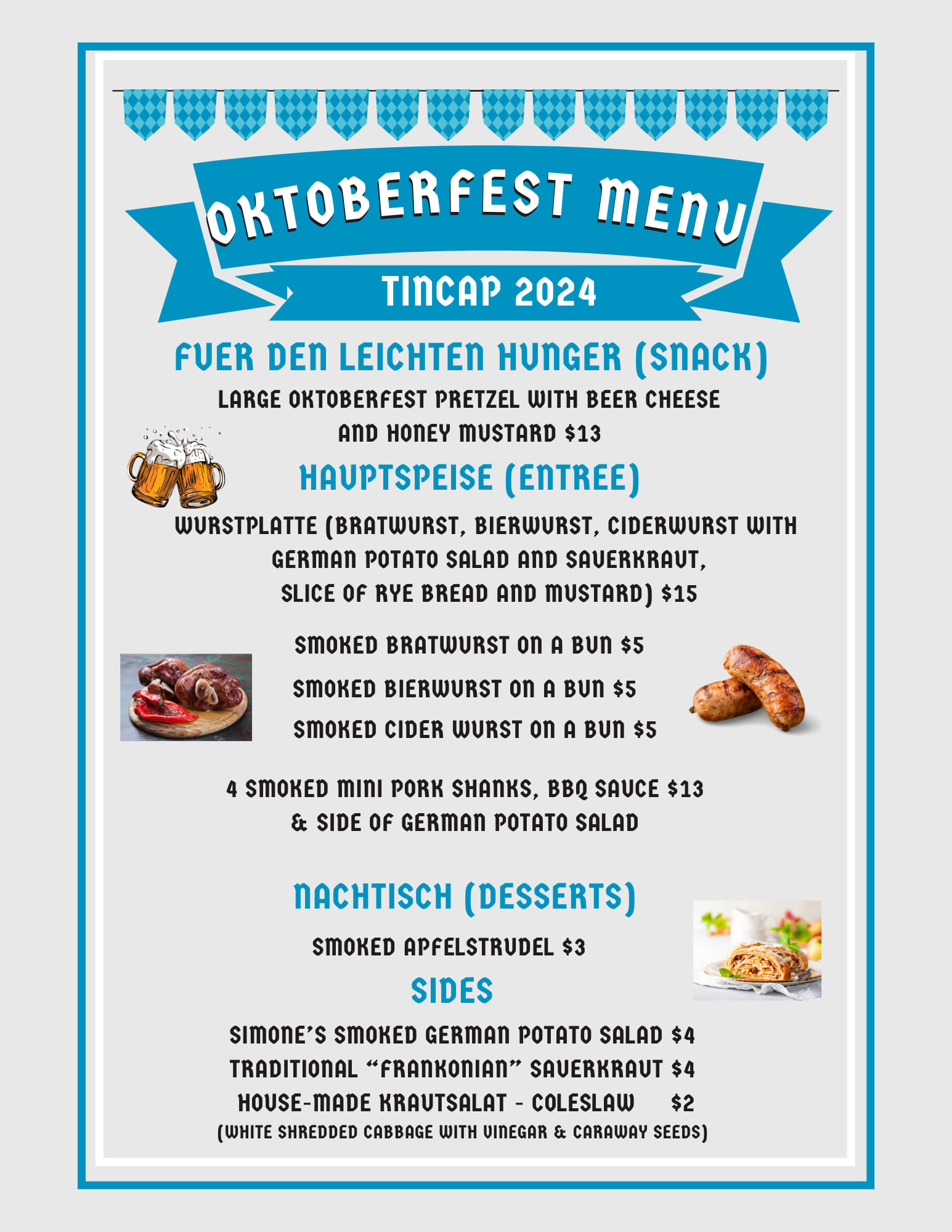 Main Street Wilmington Menu