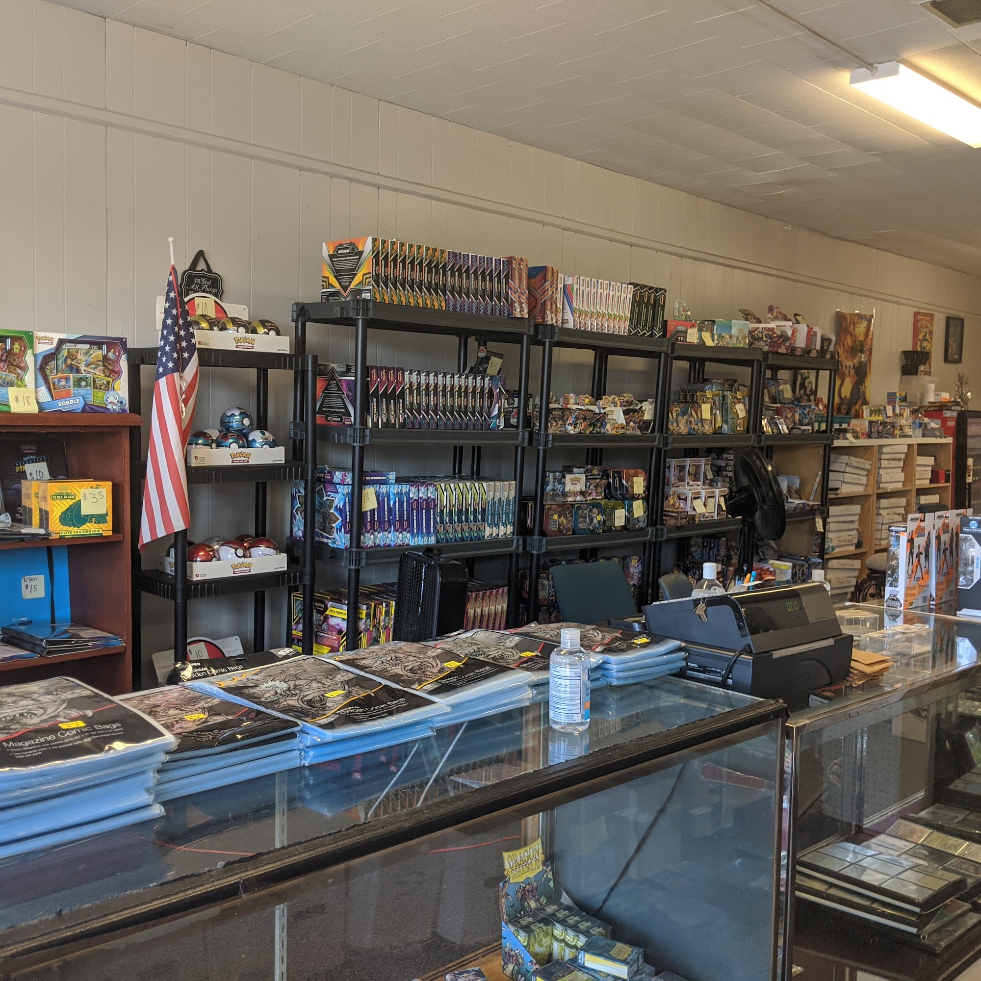 Triple J's Comics and Collectibles 57 W Main St, Xenia Ohio 45385