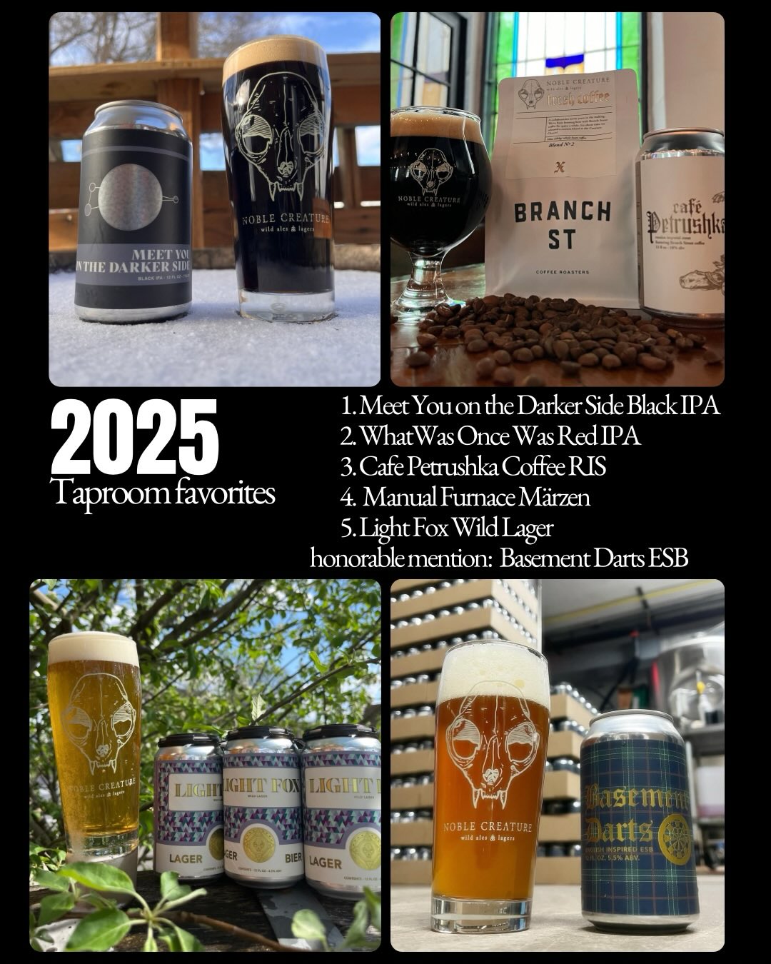 Noble Creature Wild Ales & Lagers Youngstown