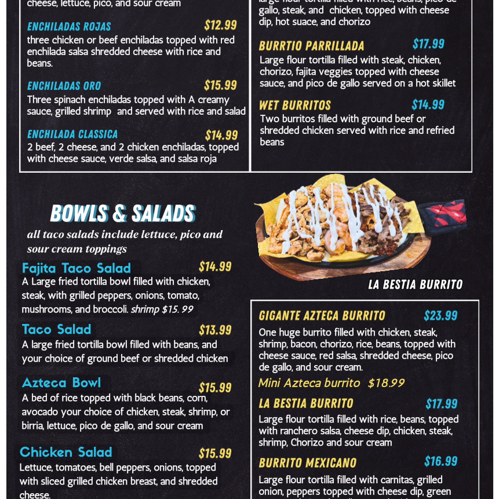 Oro Azteca Mexican grill & cantina
