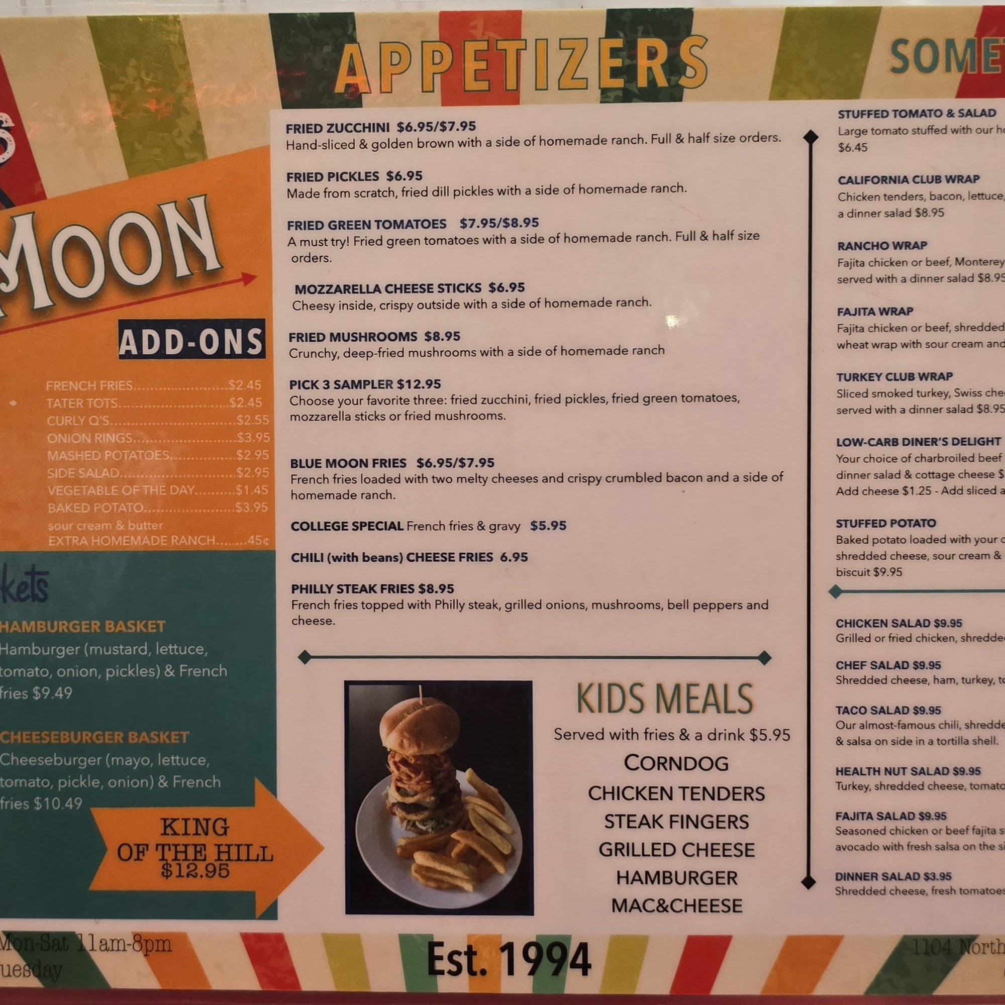 Blue Moon Cafe Ada