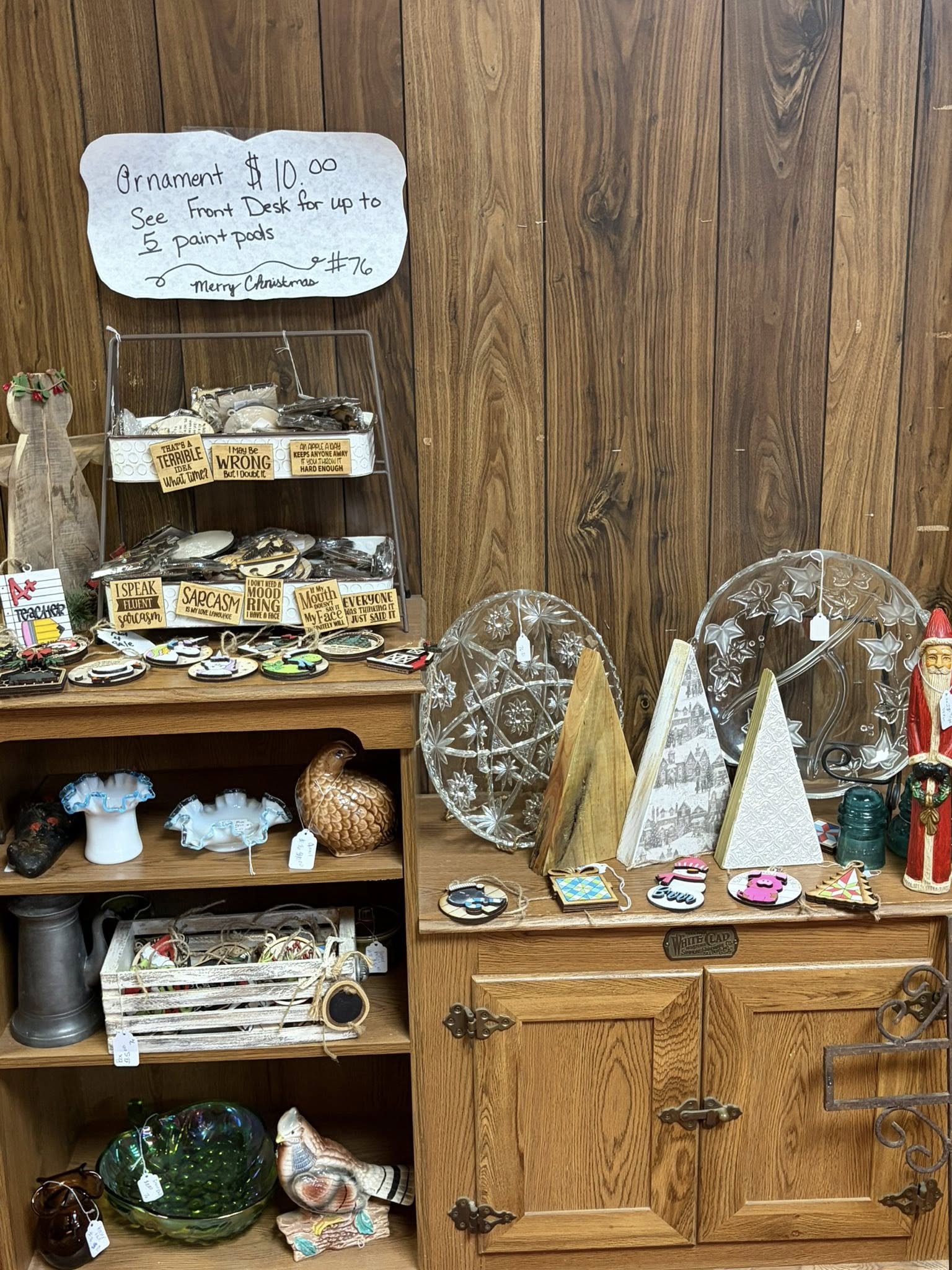 Feathered Nest Vintage Mercantile Antlers