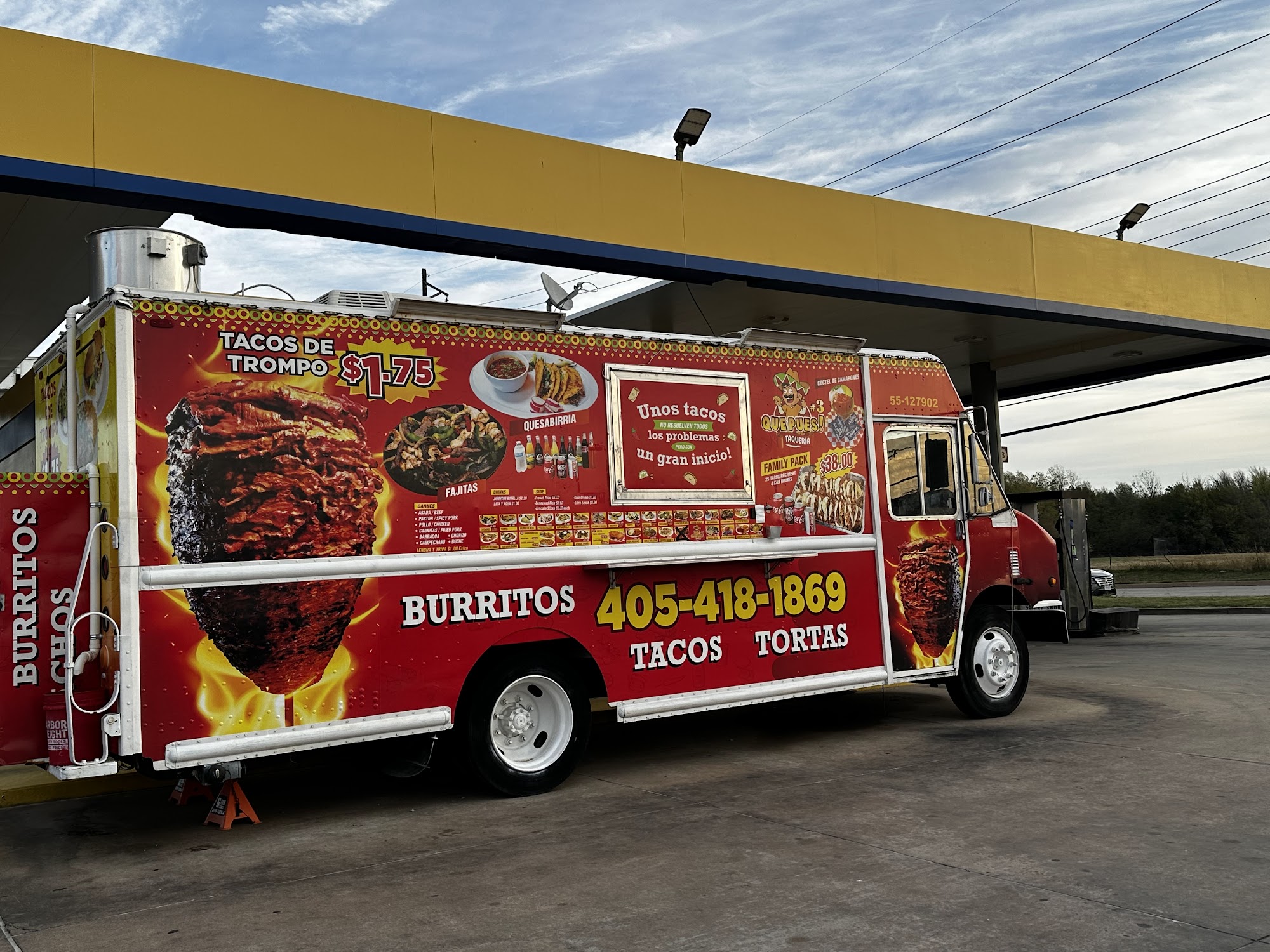 Taquería QUE PUES 3! Menu