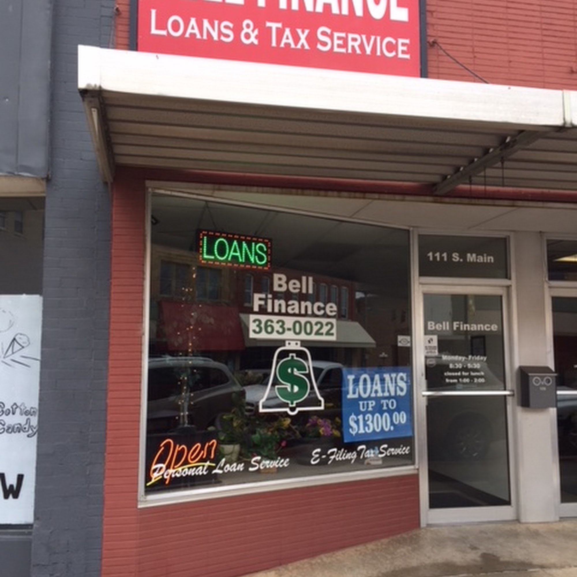 Bell Finance Loans Blackwell