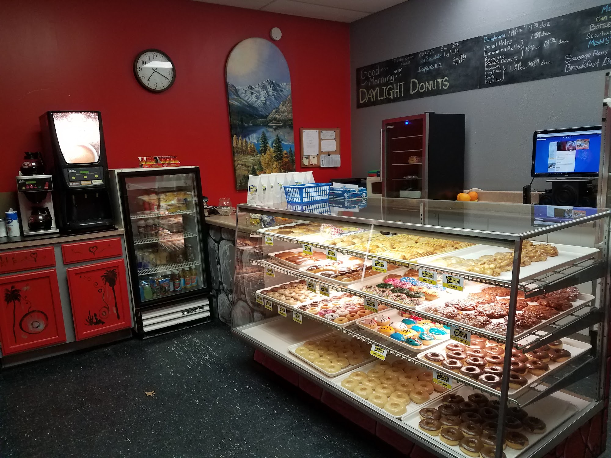 Daylight Donuts Choctaw Menu