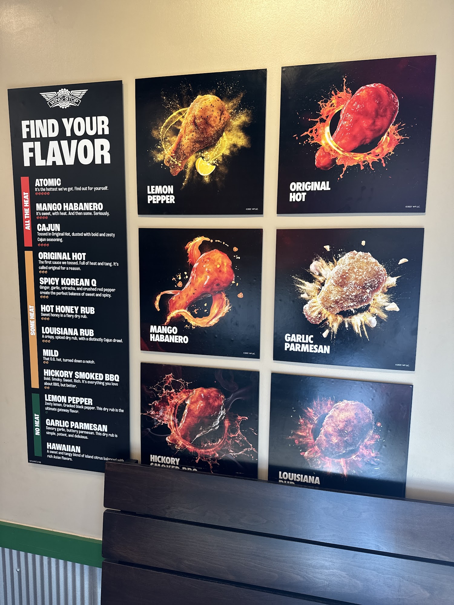 Wingstop Menu