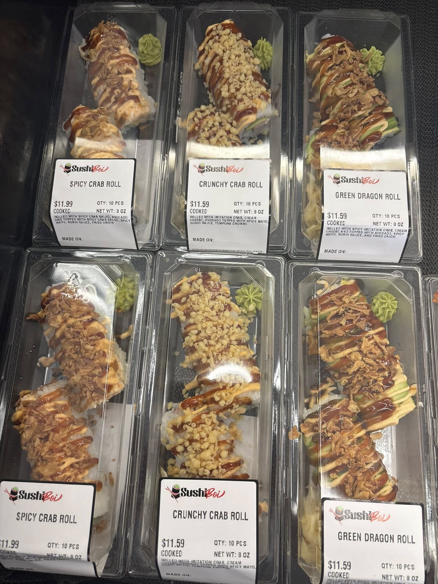 Homeland Bakery Menu