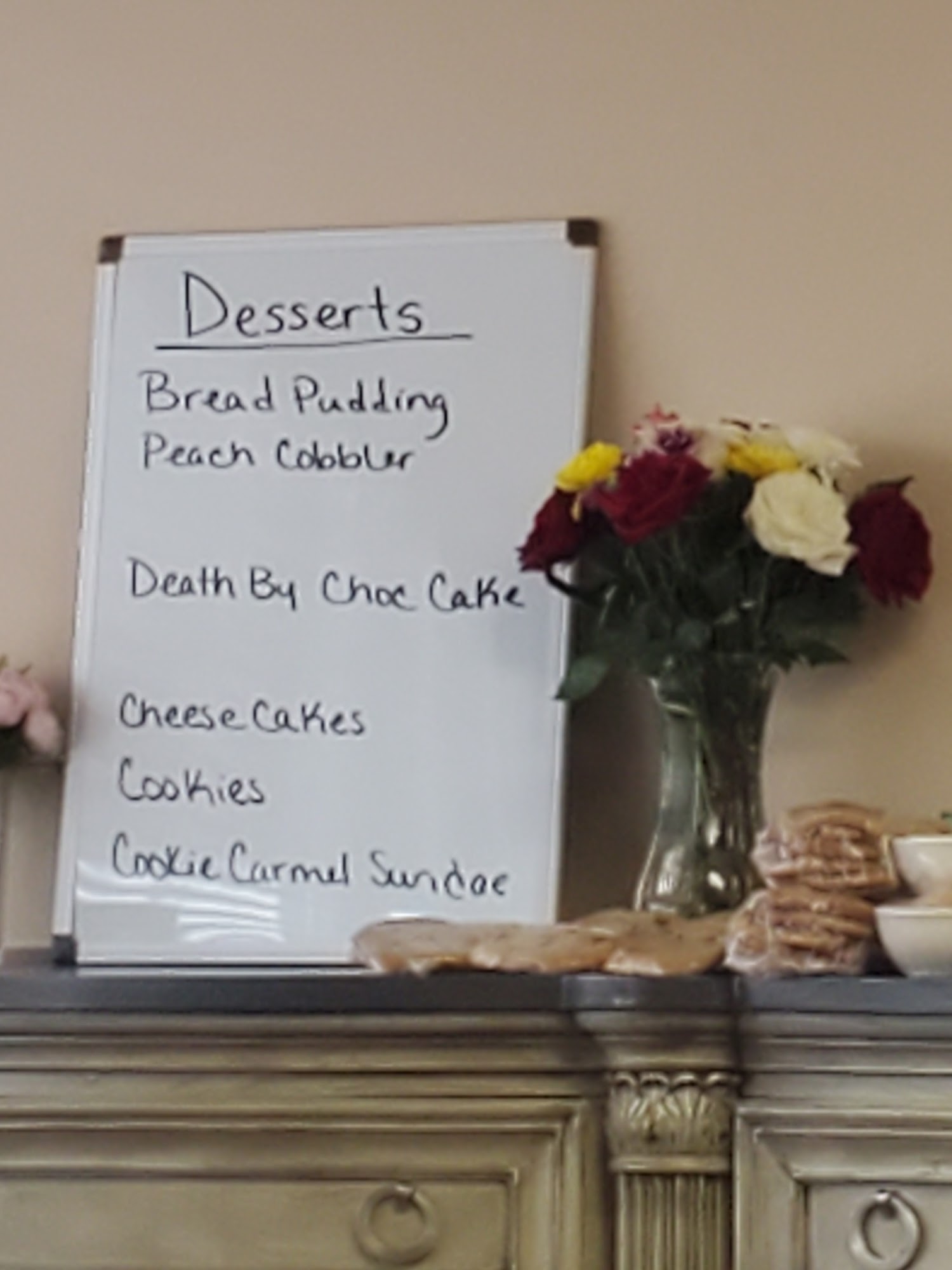 Stacy's Place Menu