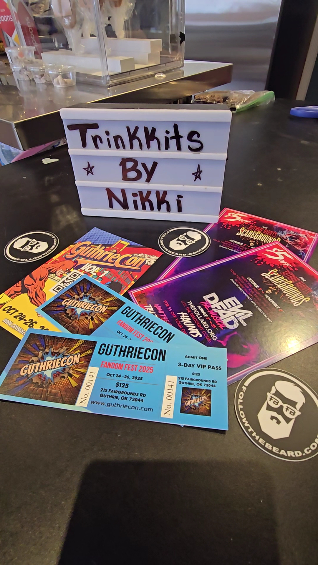 Trinkkits By Nikki Menu