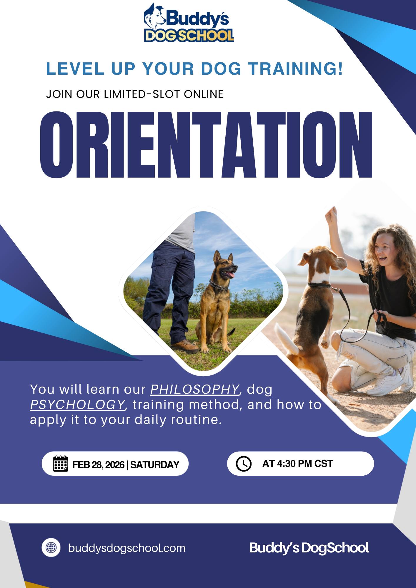 Buddy's Dog School, Inc Harrah