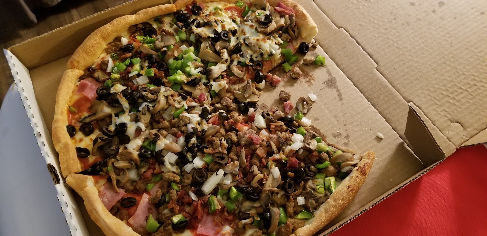 Simple Simon's Pizza Menu