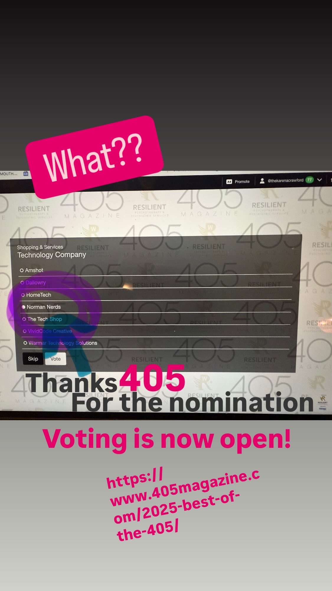 Photo credit: facebook