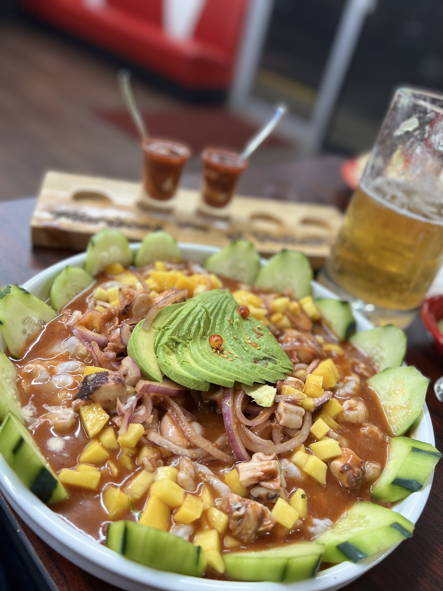 Mariscos Mazatlan Menu