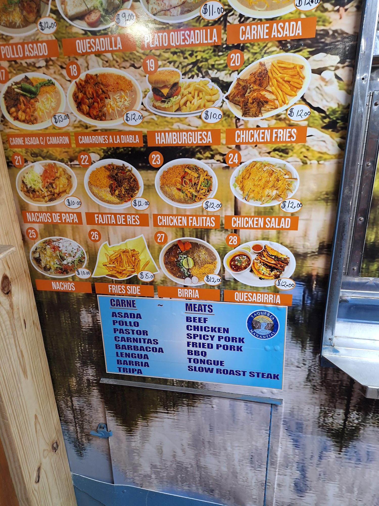 EL TACO LOCO #5 Menu