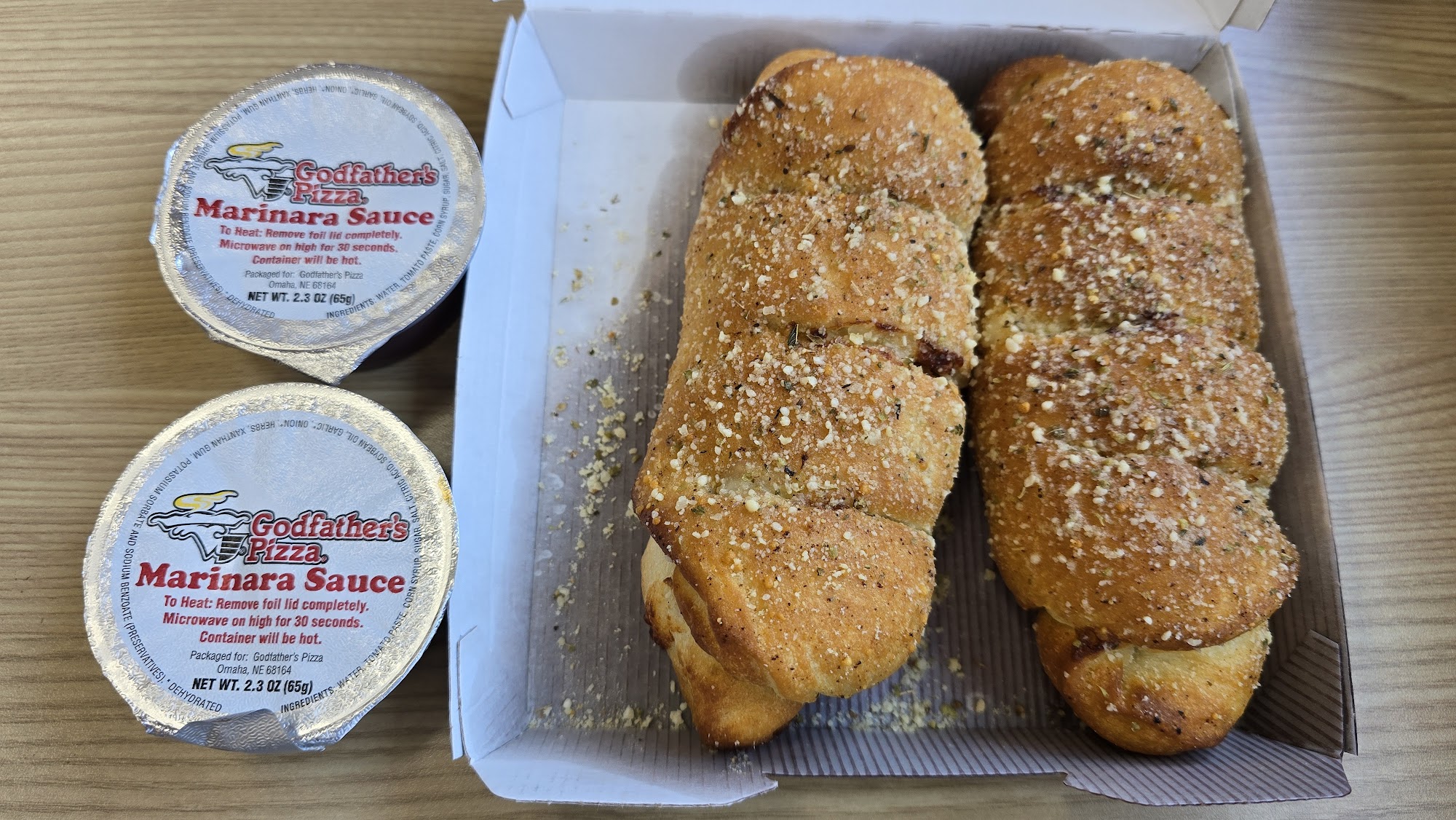 Godfather's Pizza Express Menu