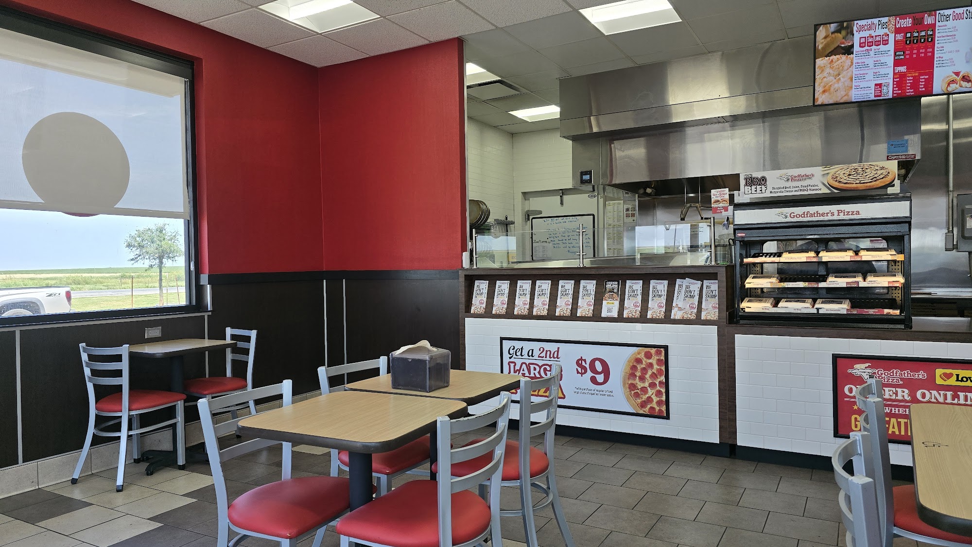 Godfather's Pizza Express Menu