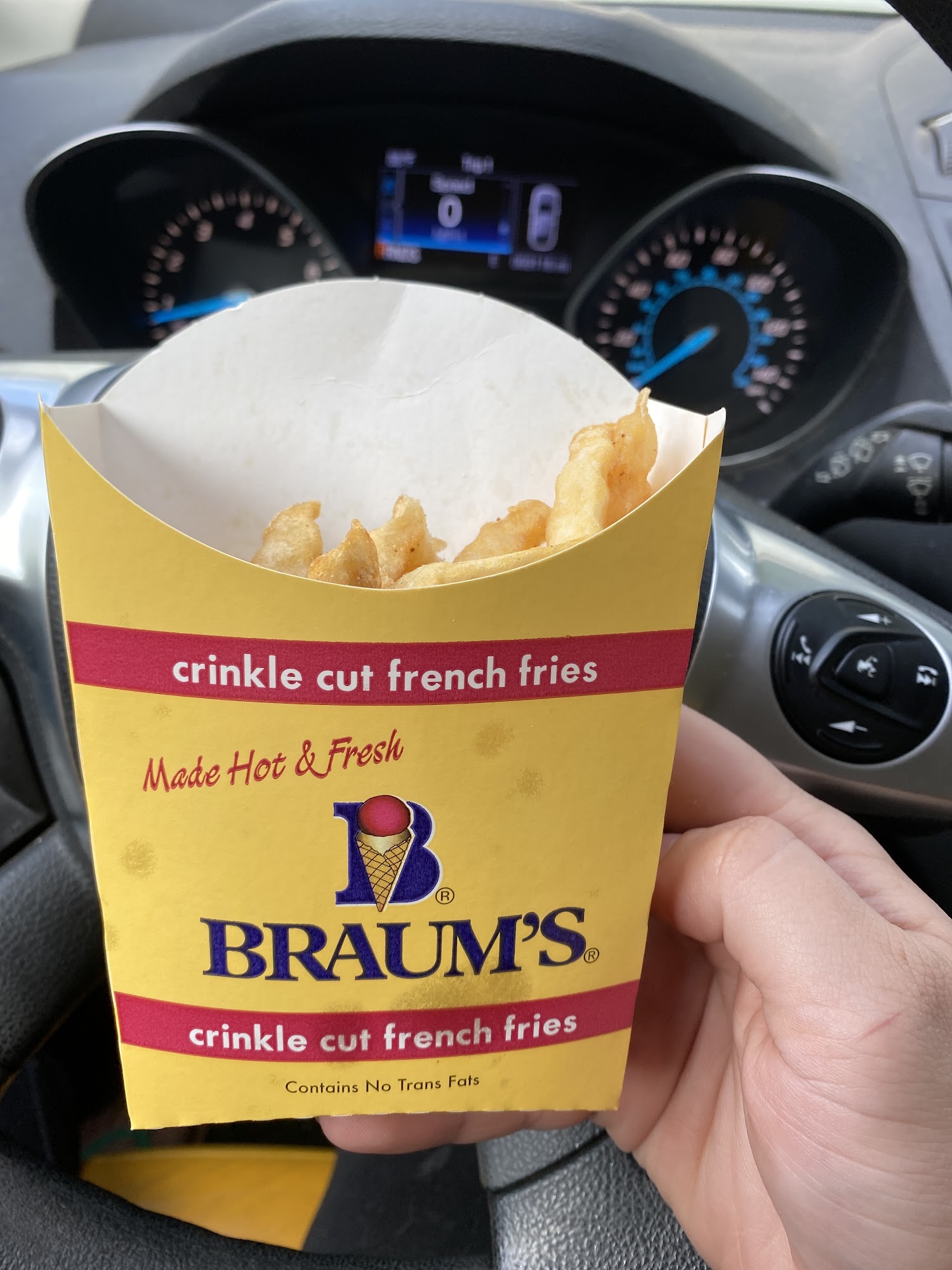 Braum's Ice Cream & Dairy Store Menu