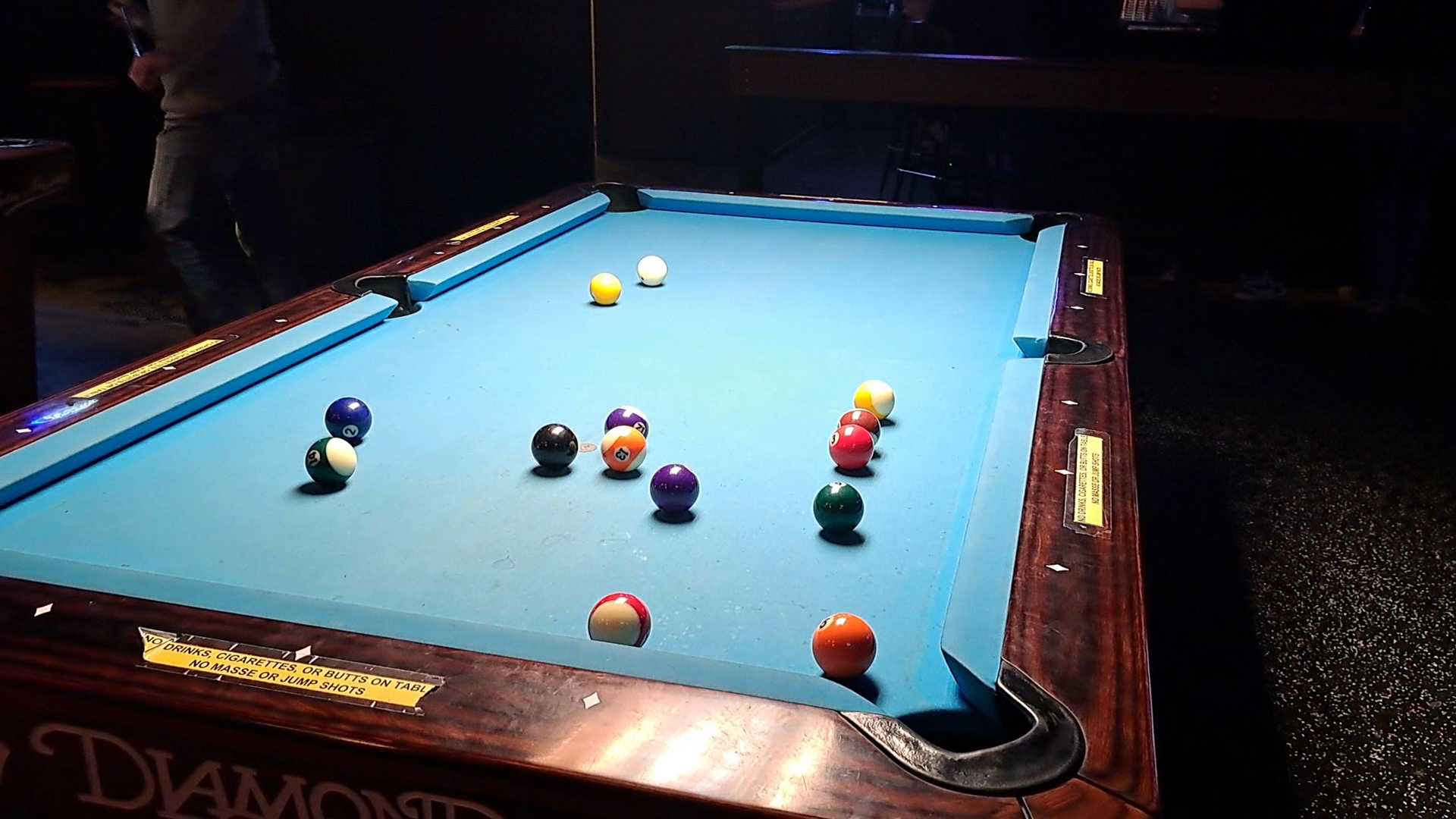 Shots Billiard Hall Menu