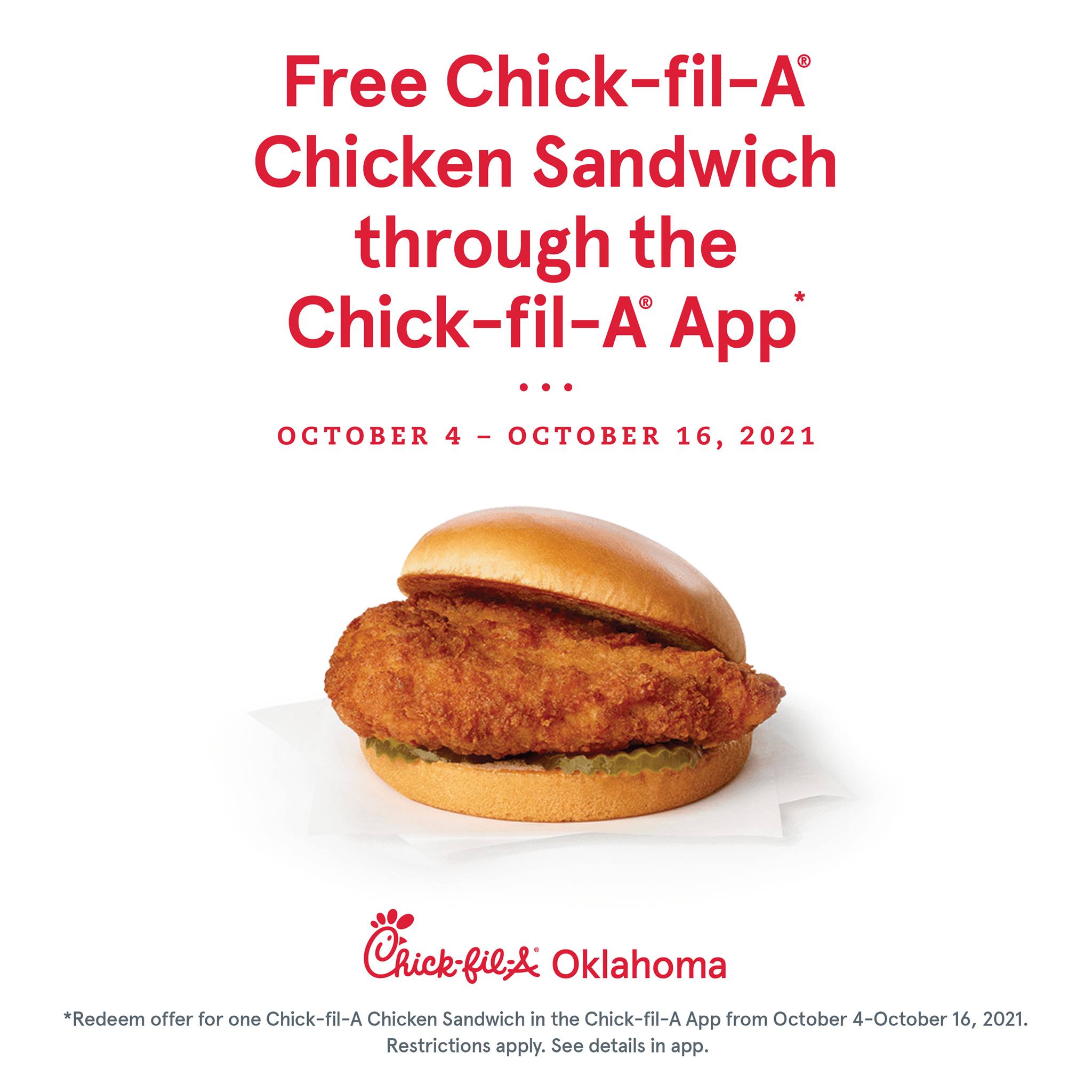 Chick-fil-A Menu