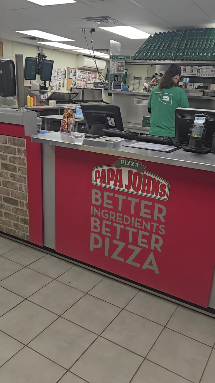Papa Johns Pizza Menu