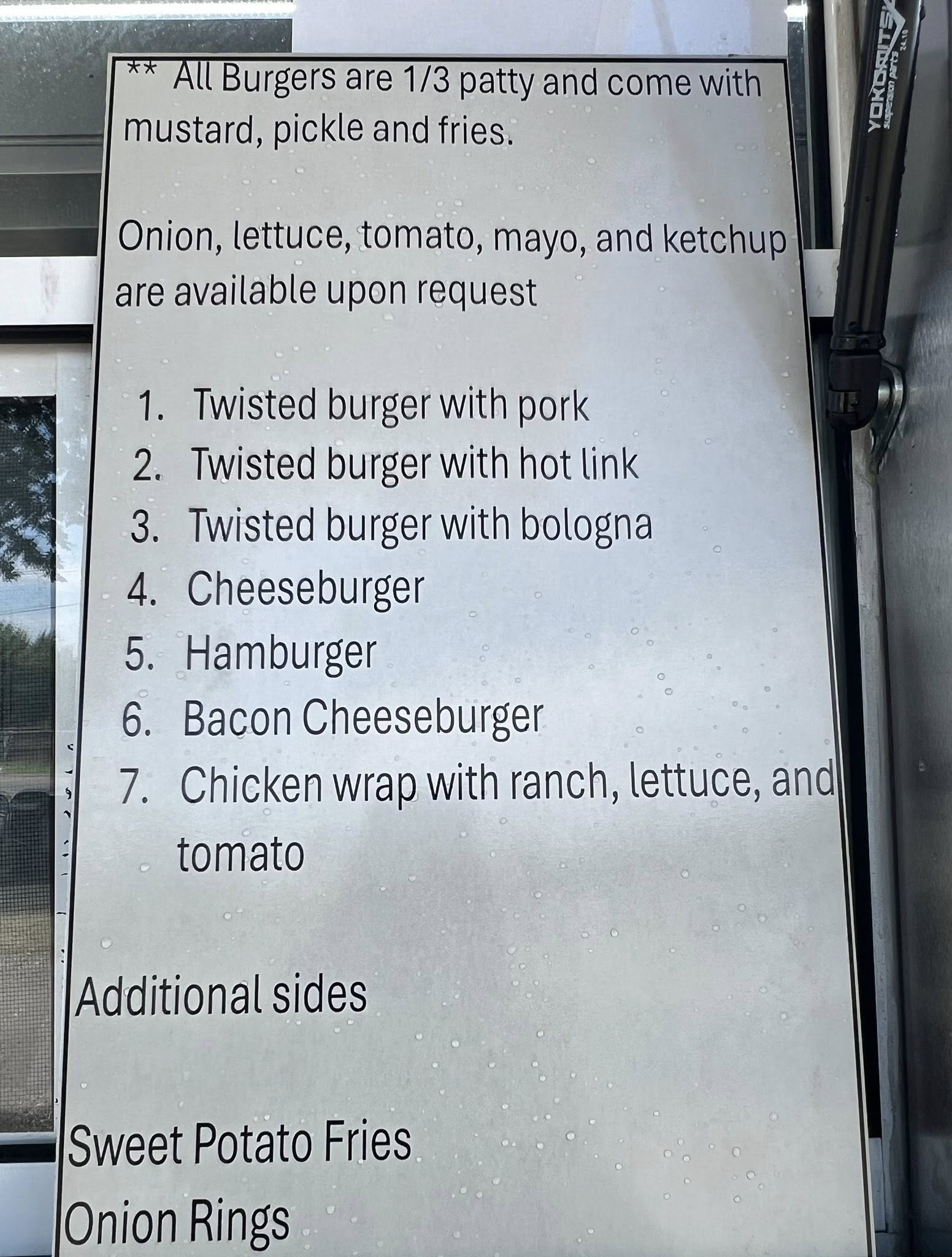 Knuckleheads Bar & Grill Menu